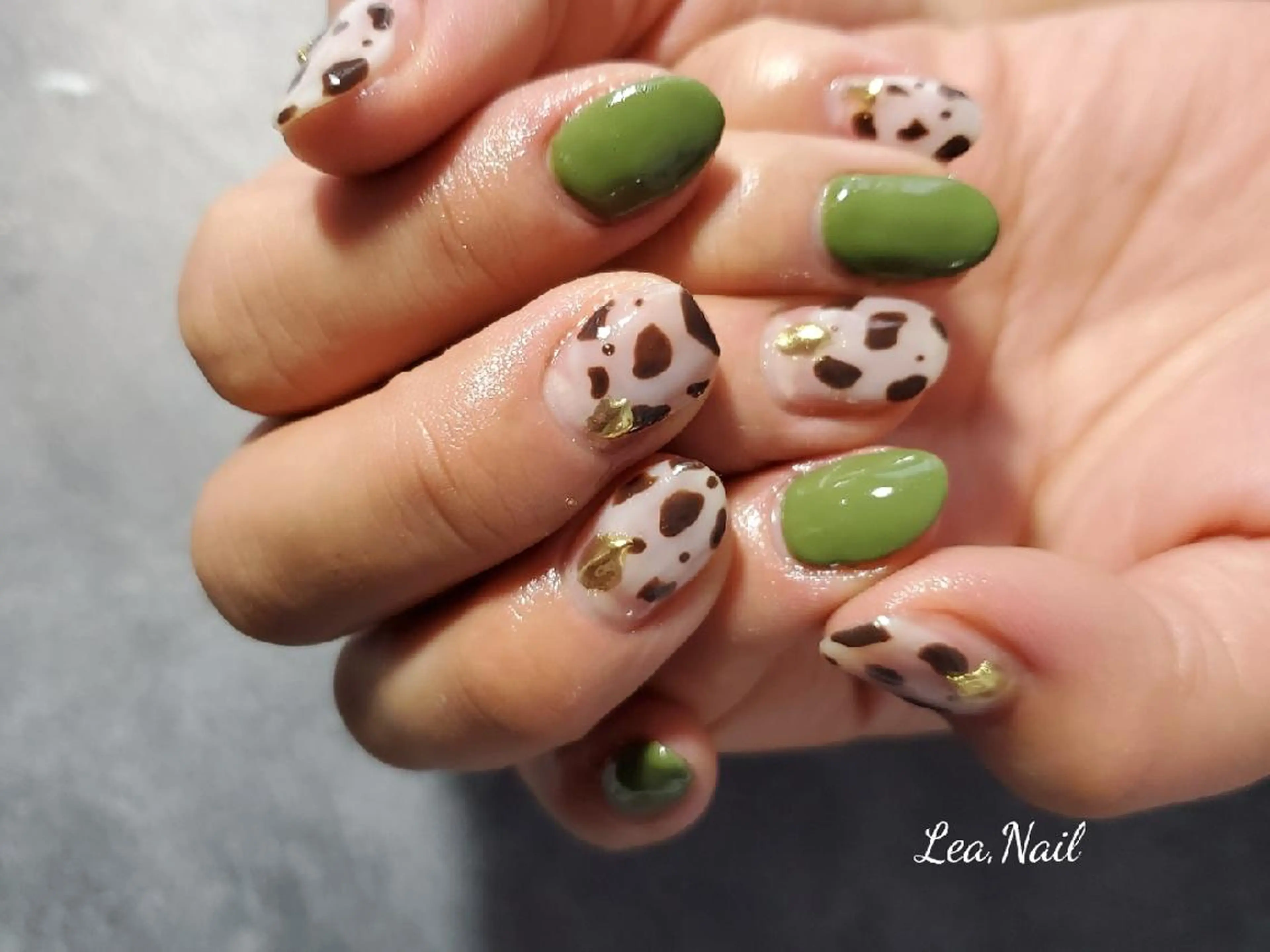 ネイル アートネイル Lea,Nail所属・松橋 愛のネイルデザイン