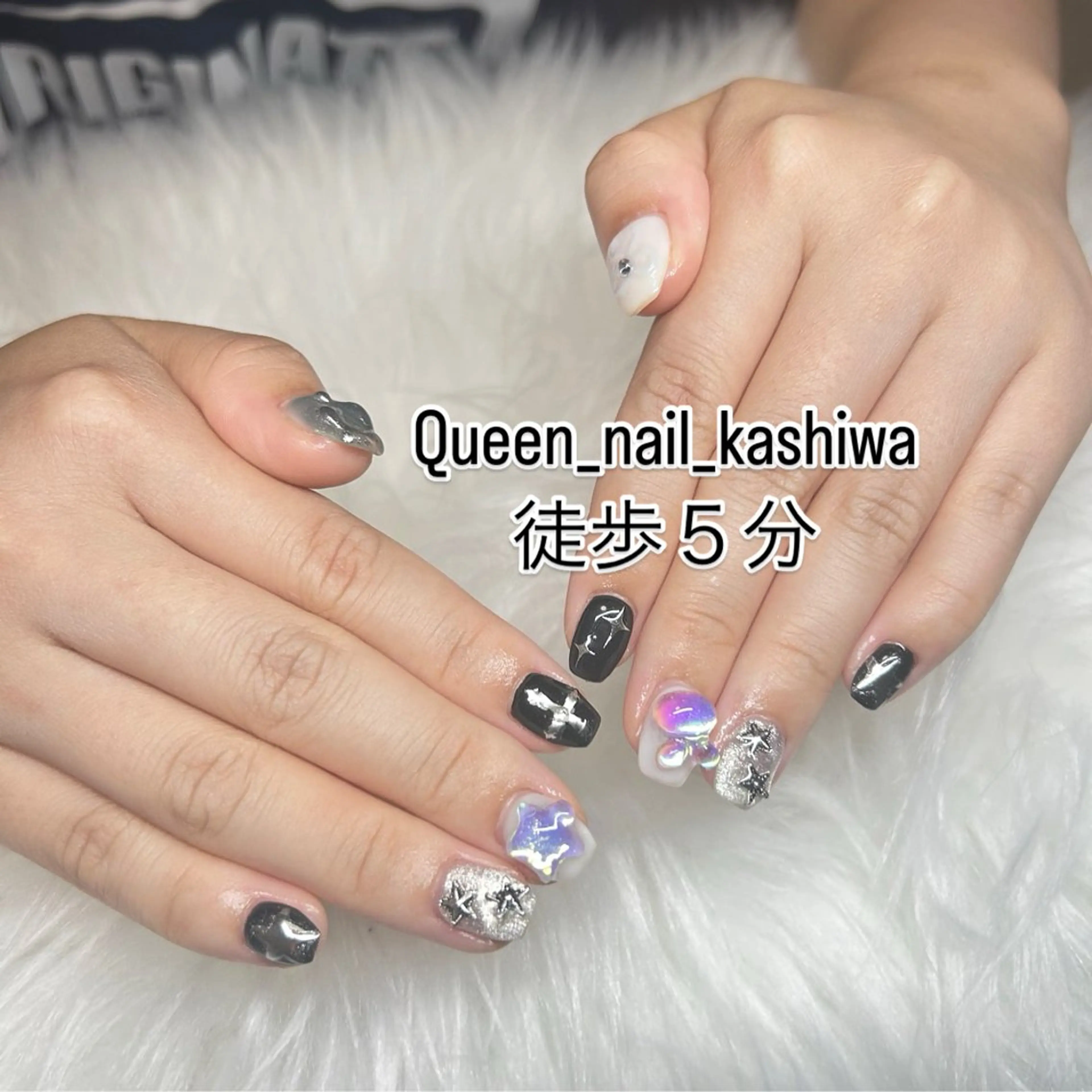 ネイル Queen Nail 柏店　クイーンネイルのネイルデザイン