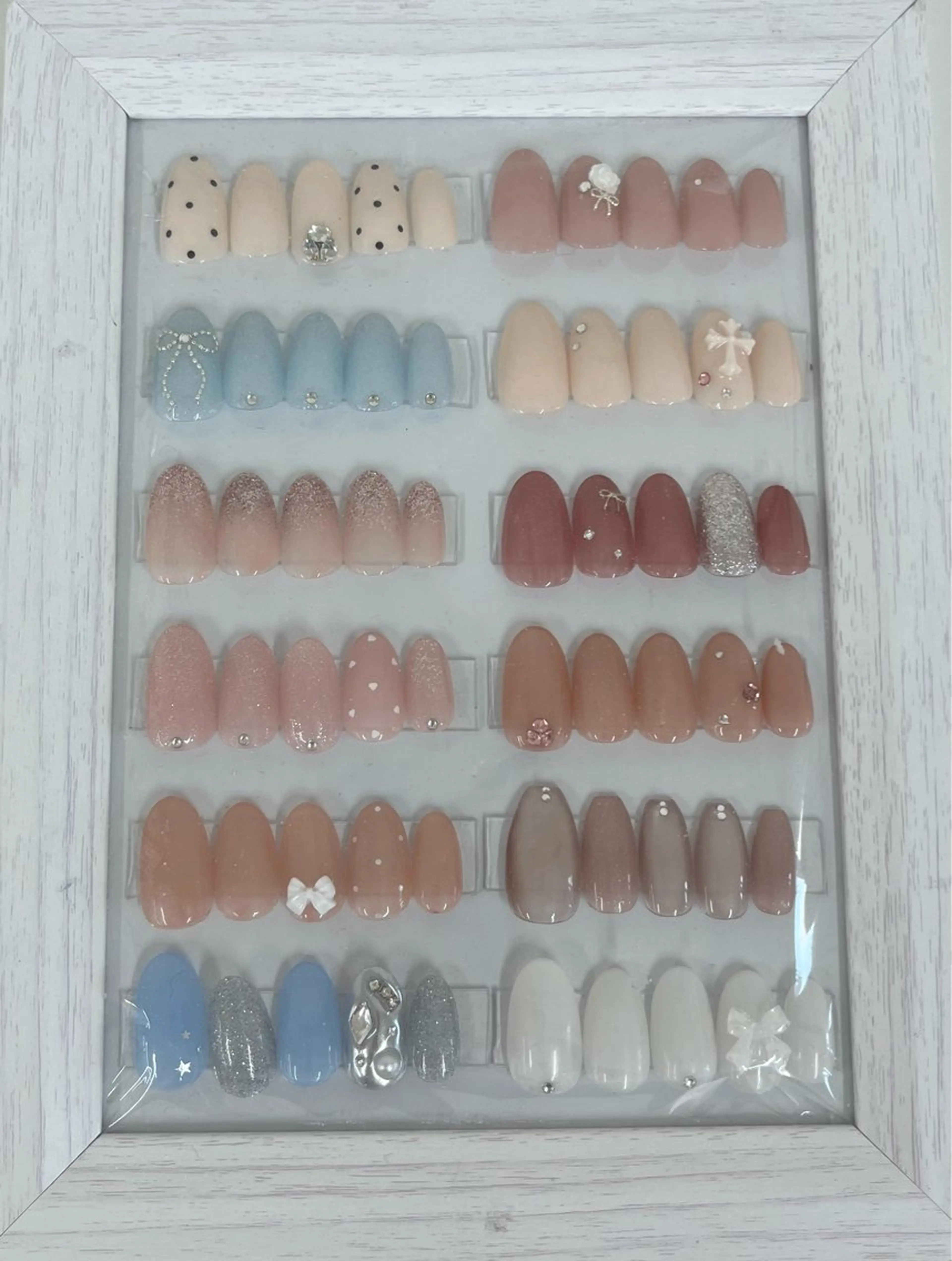 ネイル 韓国ネイル シンプルネイル la.mignon Aiのネイルデザイン