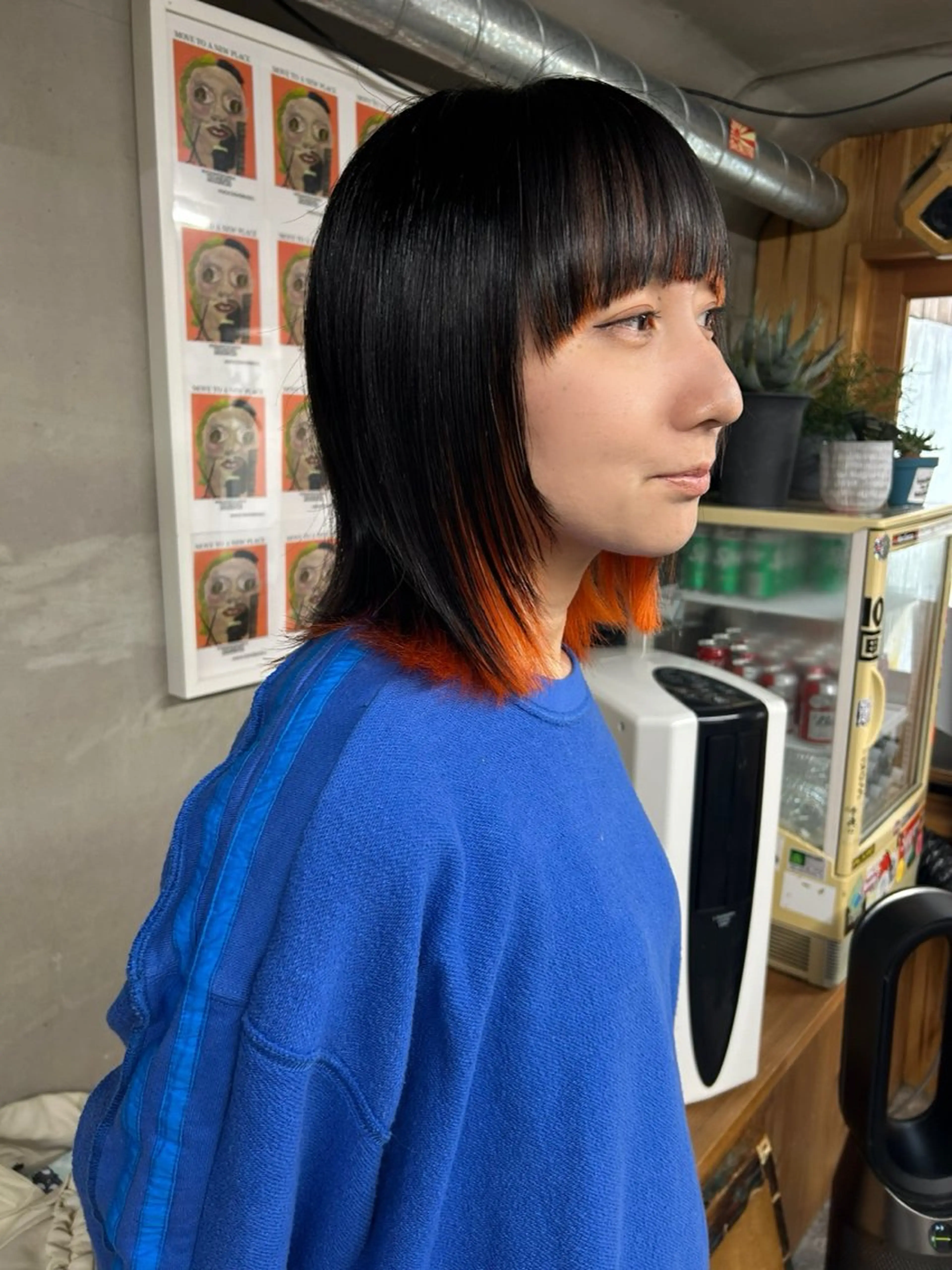 ミディアム カラー BRUNTJET所属・MAEDA MADOKAのヘアスタイル