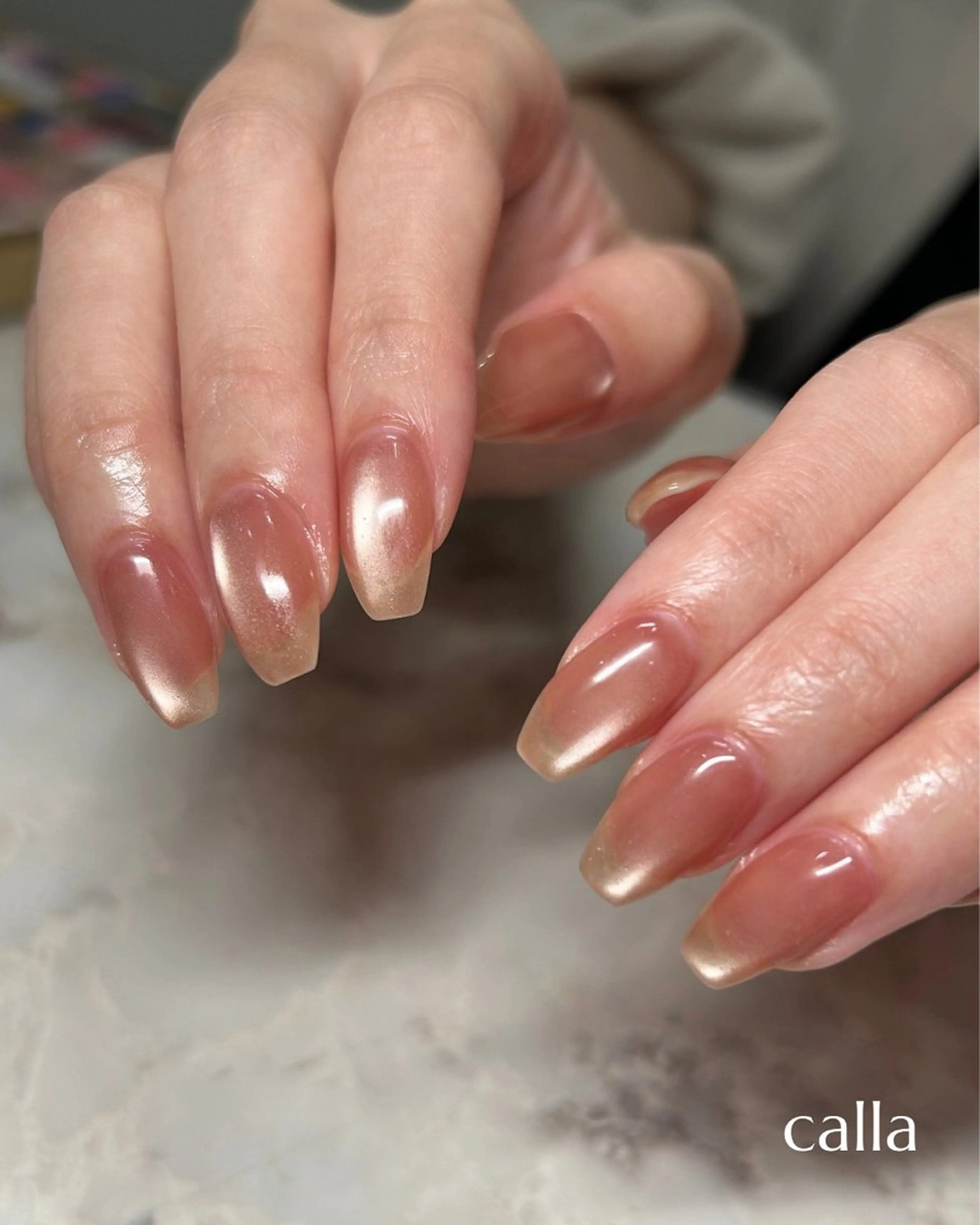 ネイル calla ネイリストのネイルデザイン