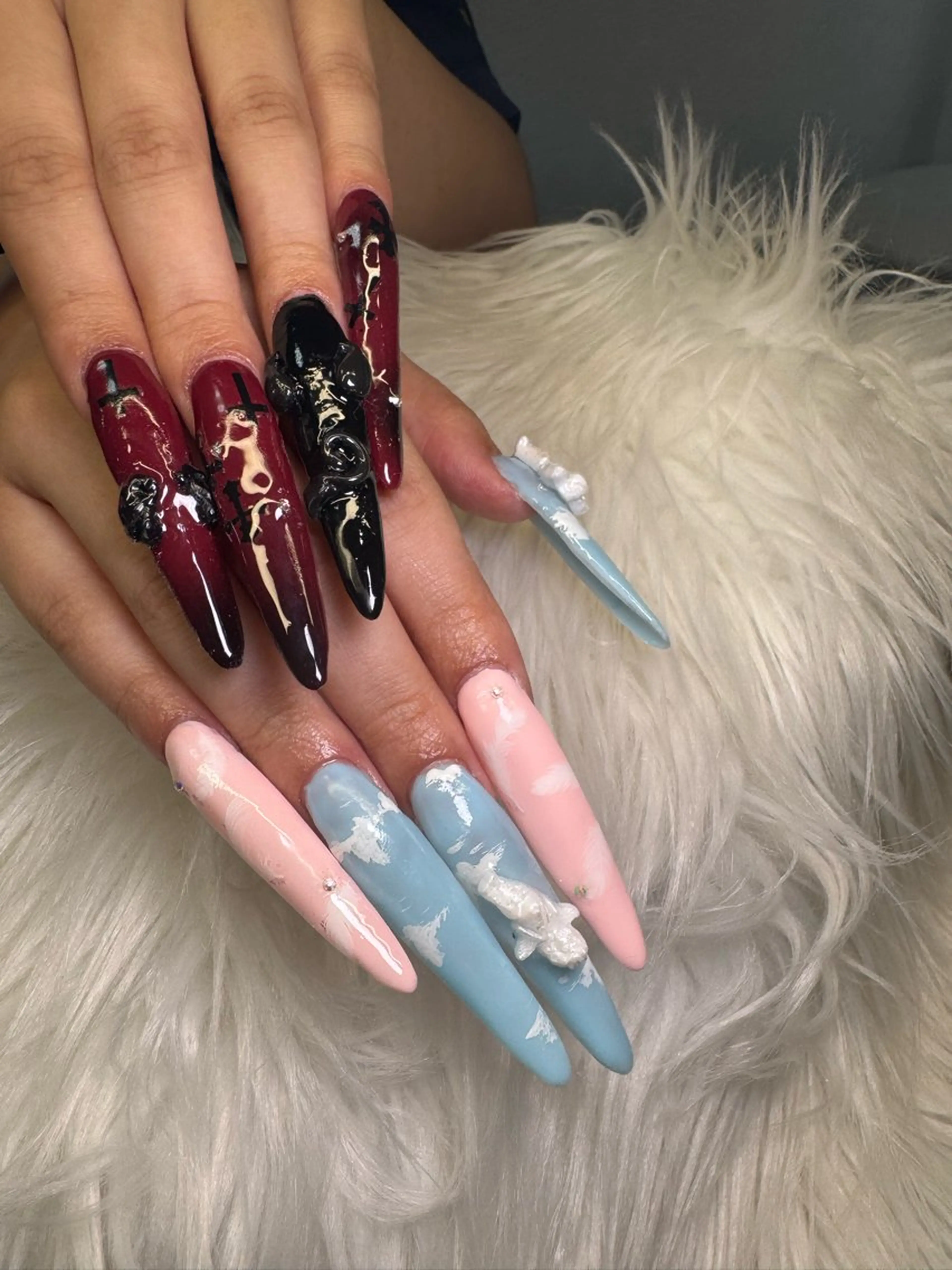 ネイル ハンドネイル YOUTH nails waxing所属・YOUTH natsumiのネイルデザイン