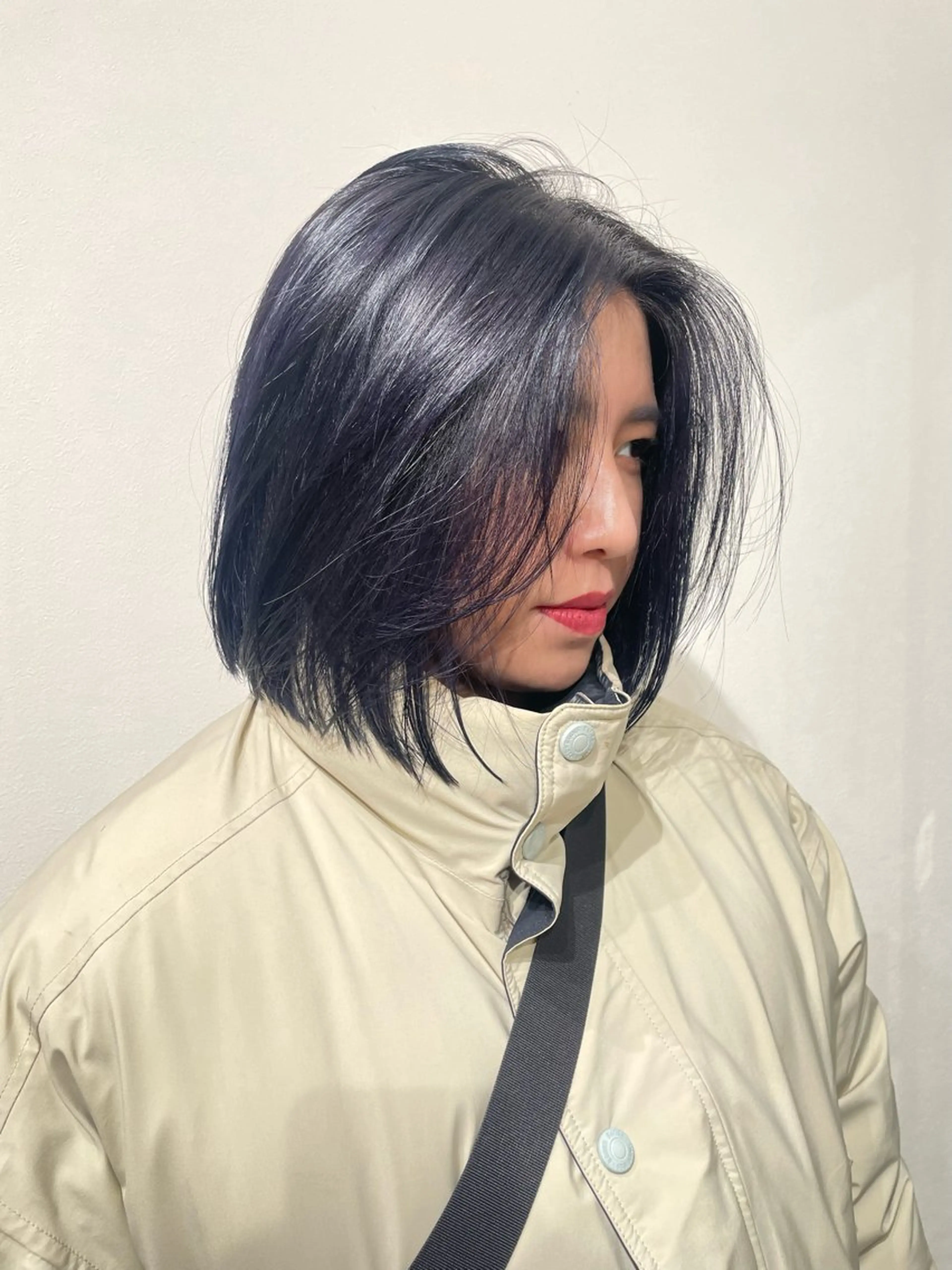 ミディアム カラー カット ヘアカラー トリートメント レイヤー/透明感 カラー/Tamakiのヘアスタイル