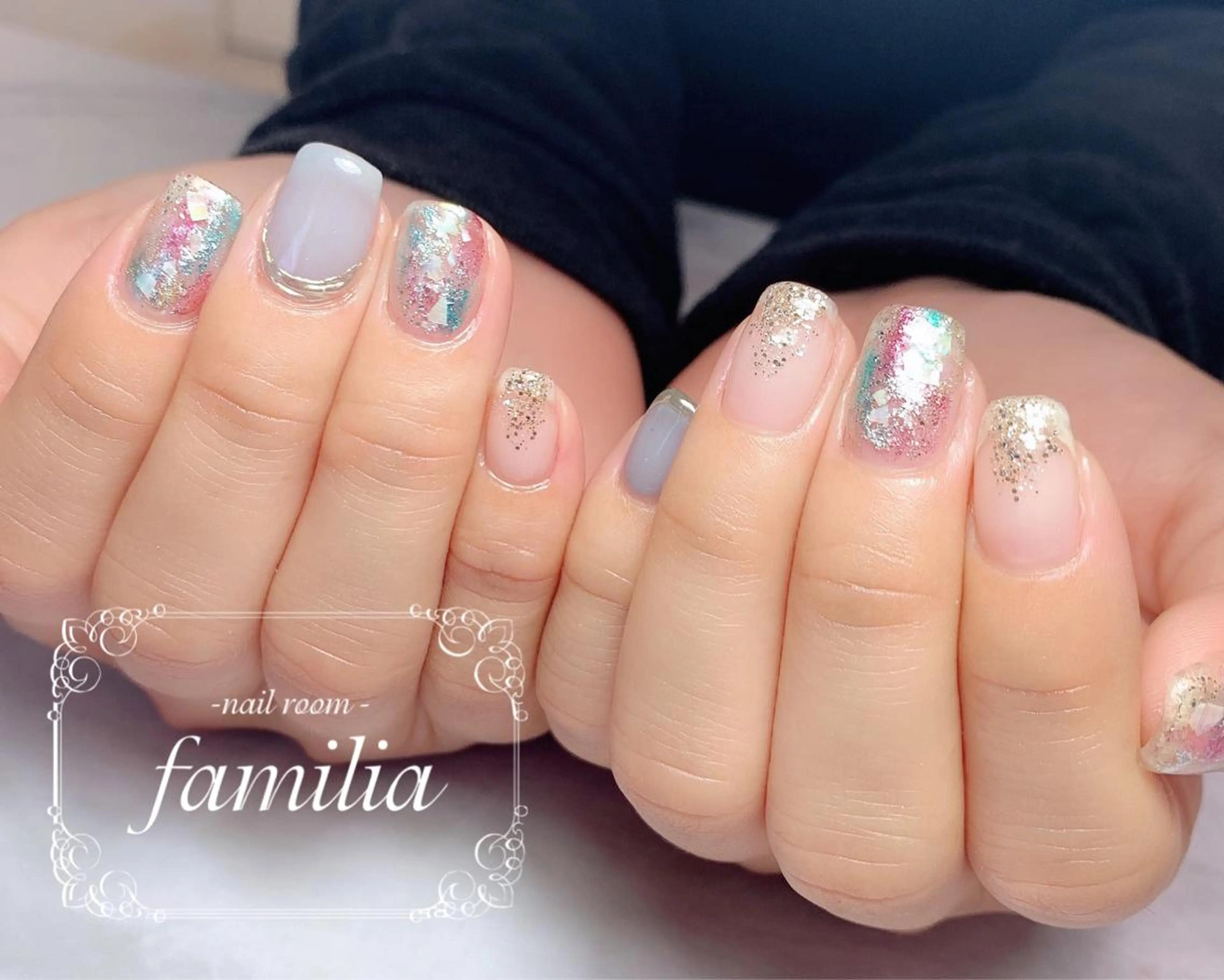 ネイル ハンドネイル -nailroom- familiaのネイルデザイン