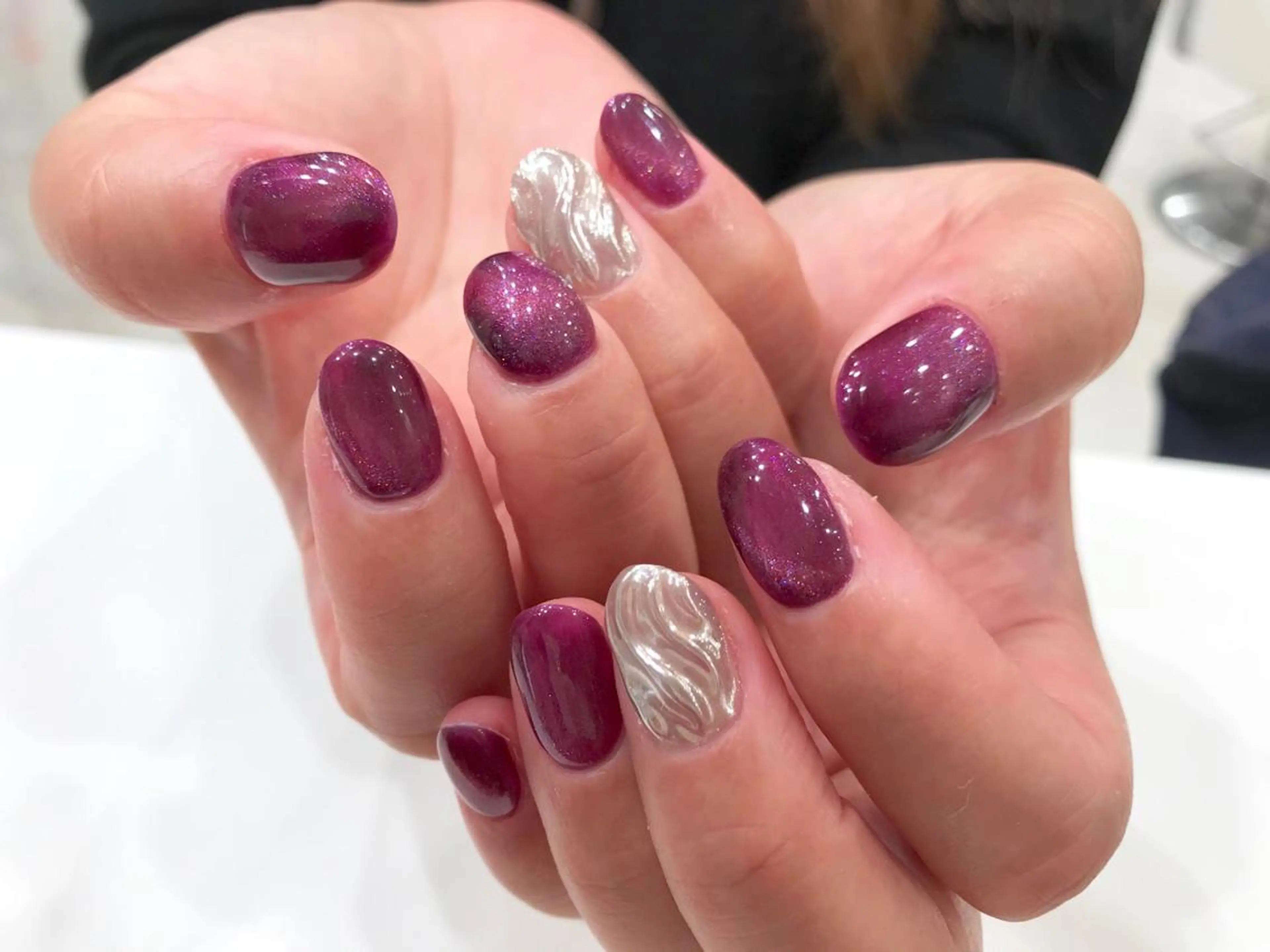 ネイル Ash関内ネイリスト 荒木のネイルデザイン