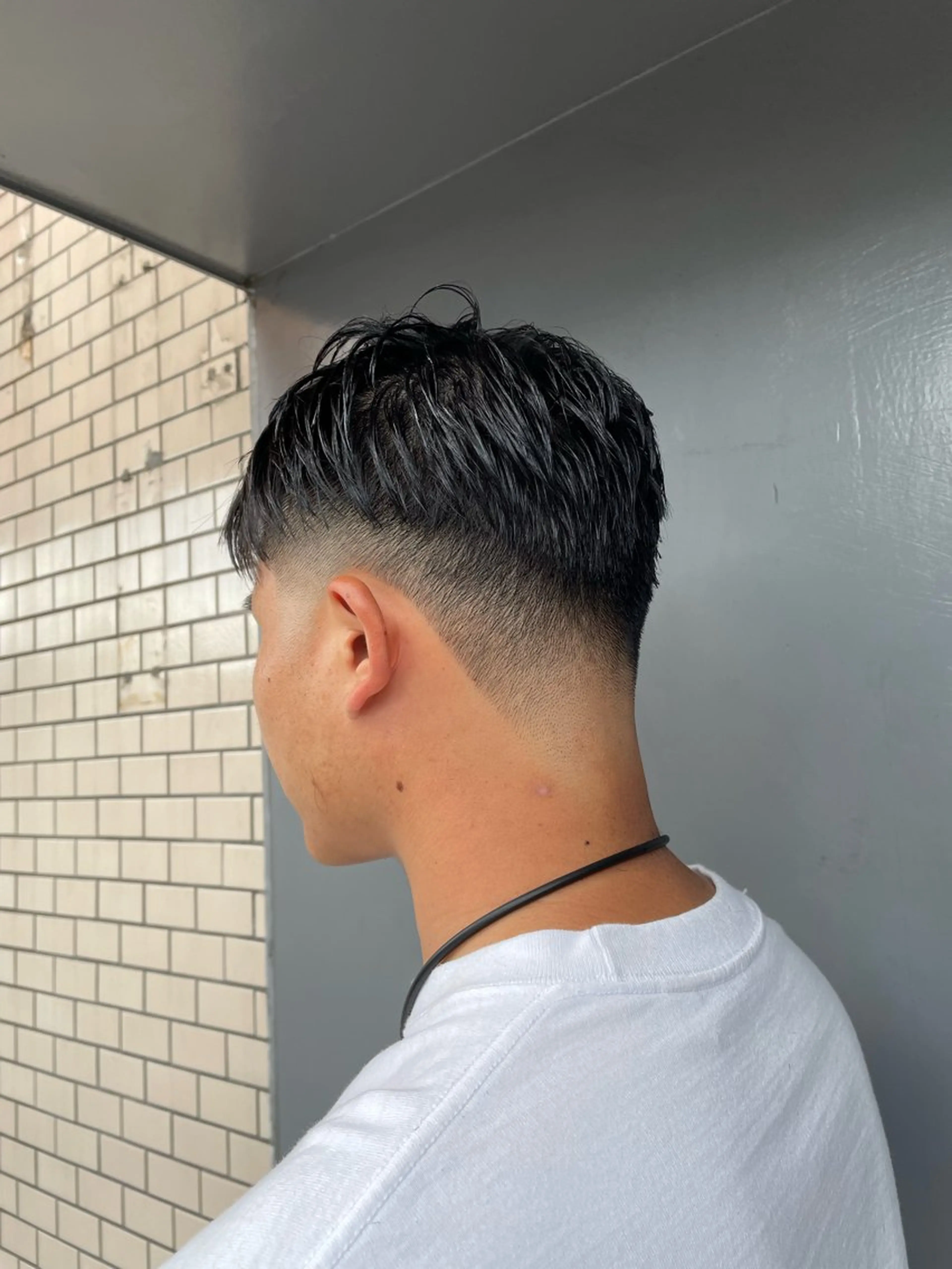 ショート メンズ フェードカット FADE&LINE登戸店所属・🔥メンズ専門 美容師🔥 柳澤陵心のヘアスタイル