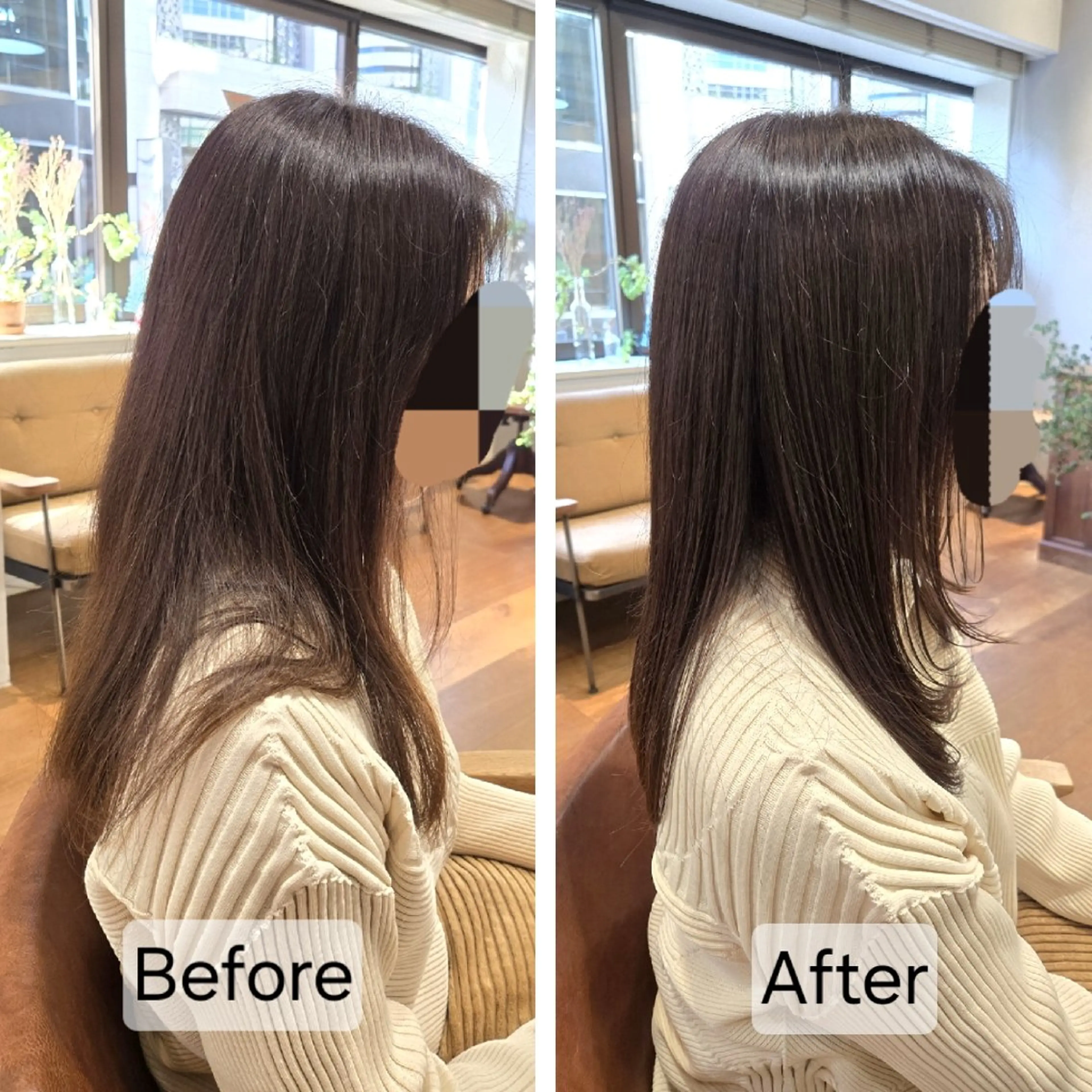 セミロング レイヤーカット knoll所属・銀座knoll🌿 【平日朝限定cut】のヘアスタイル