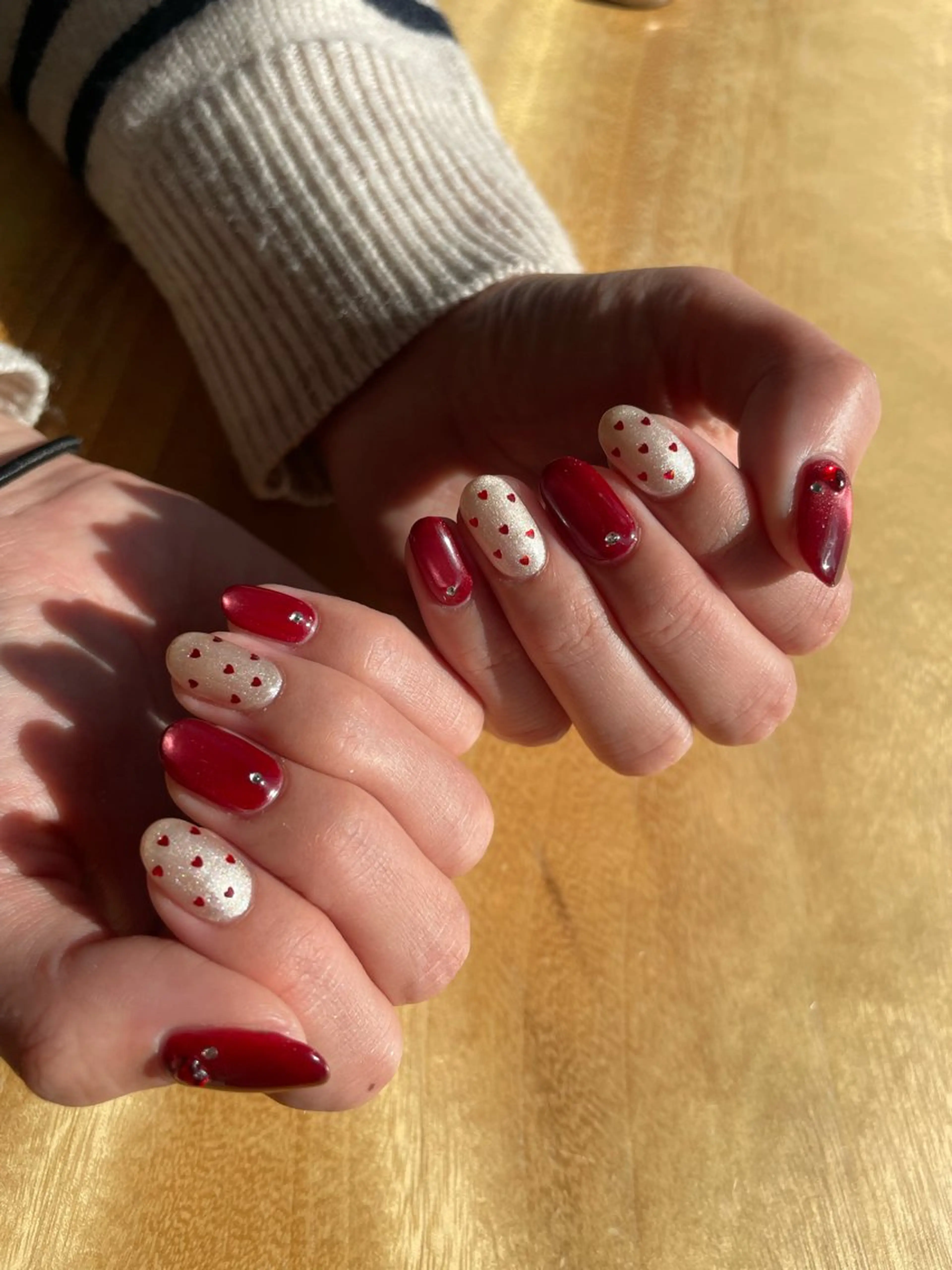 ネイル バレンタイン the 25 Nail所属・tanaka 25nailのネイルデザイン