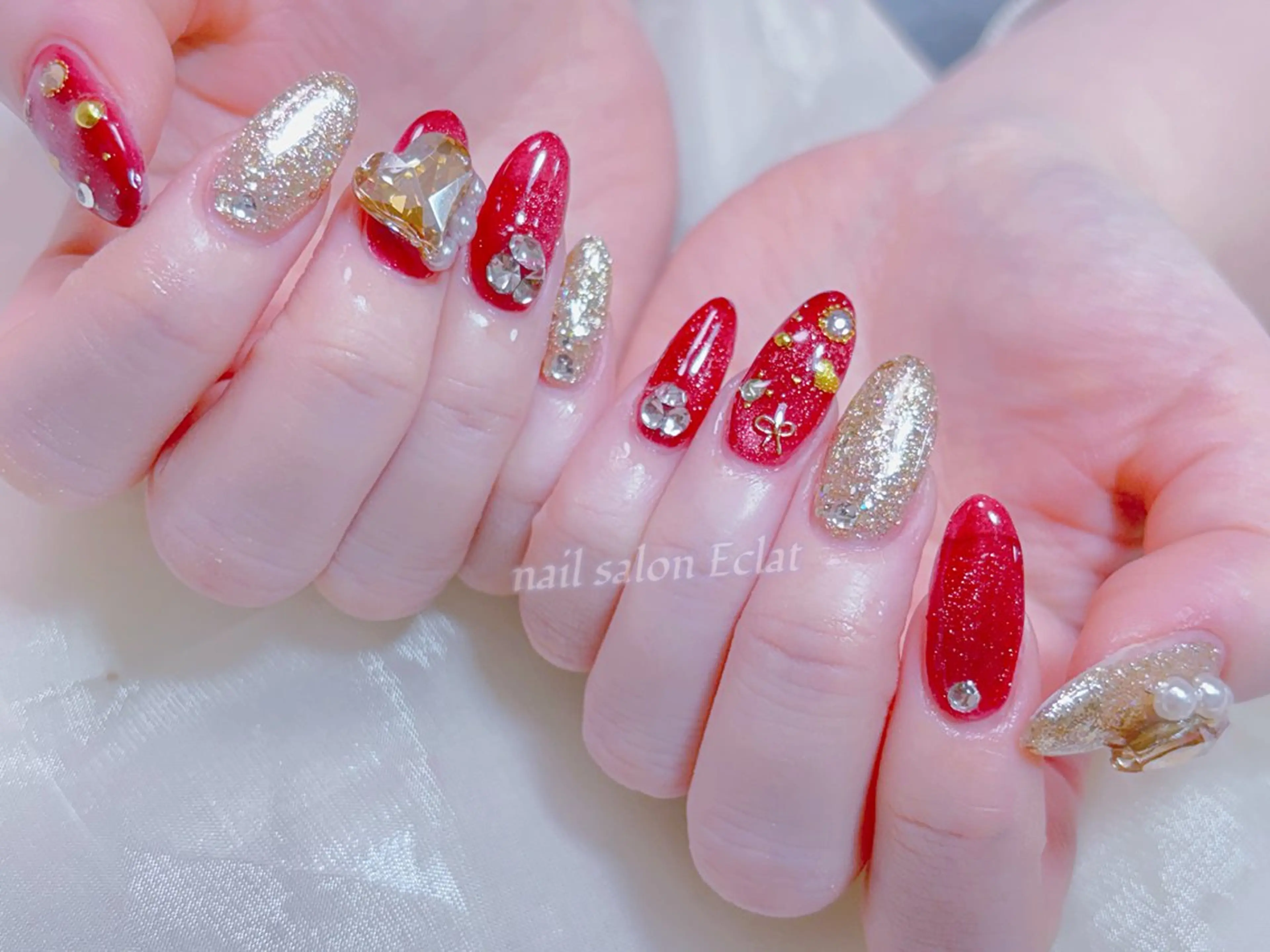 ネイル ネイルサロンエクラ 🫧Shizukaのネイルデザイン