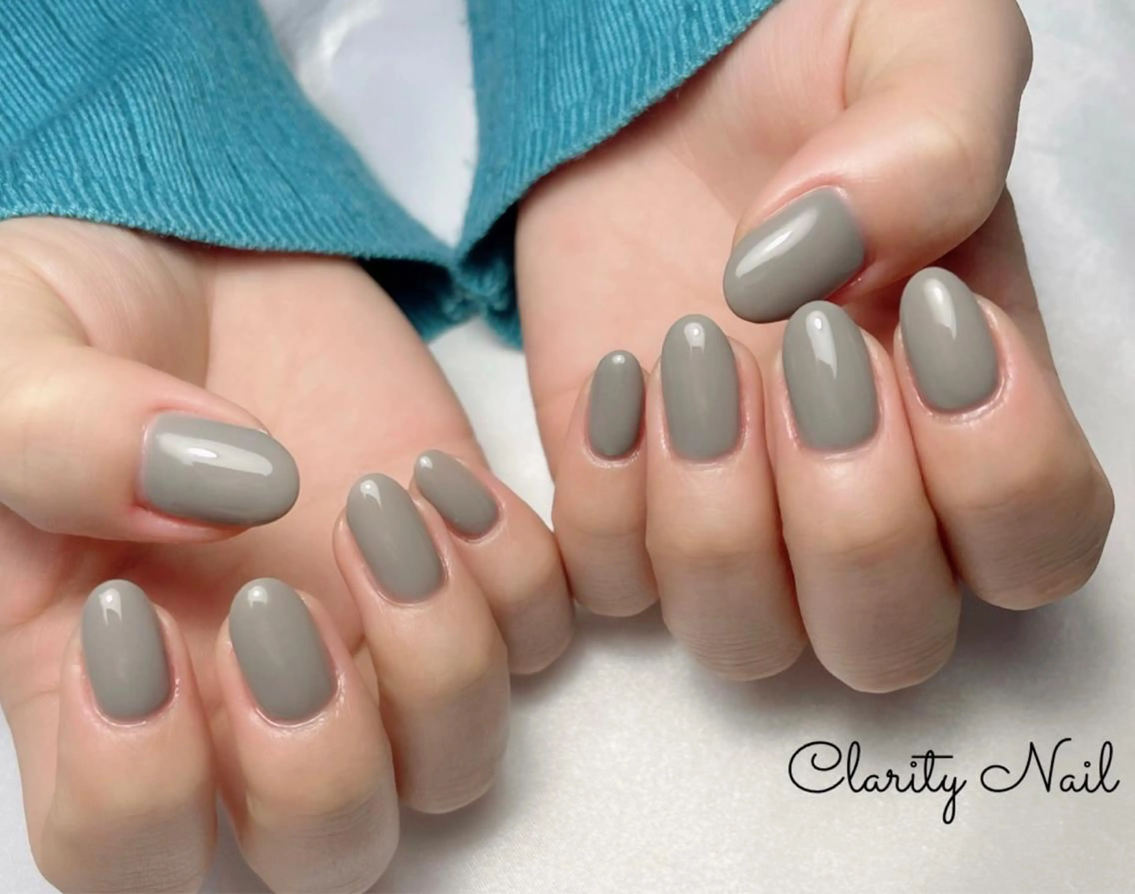 ネイル ワンカラーネイル ハンドネイル Clarity Nailのネイルデザイン