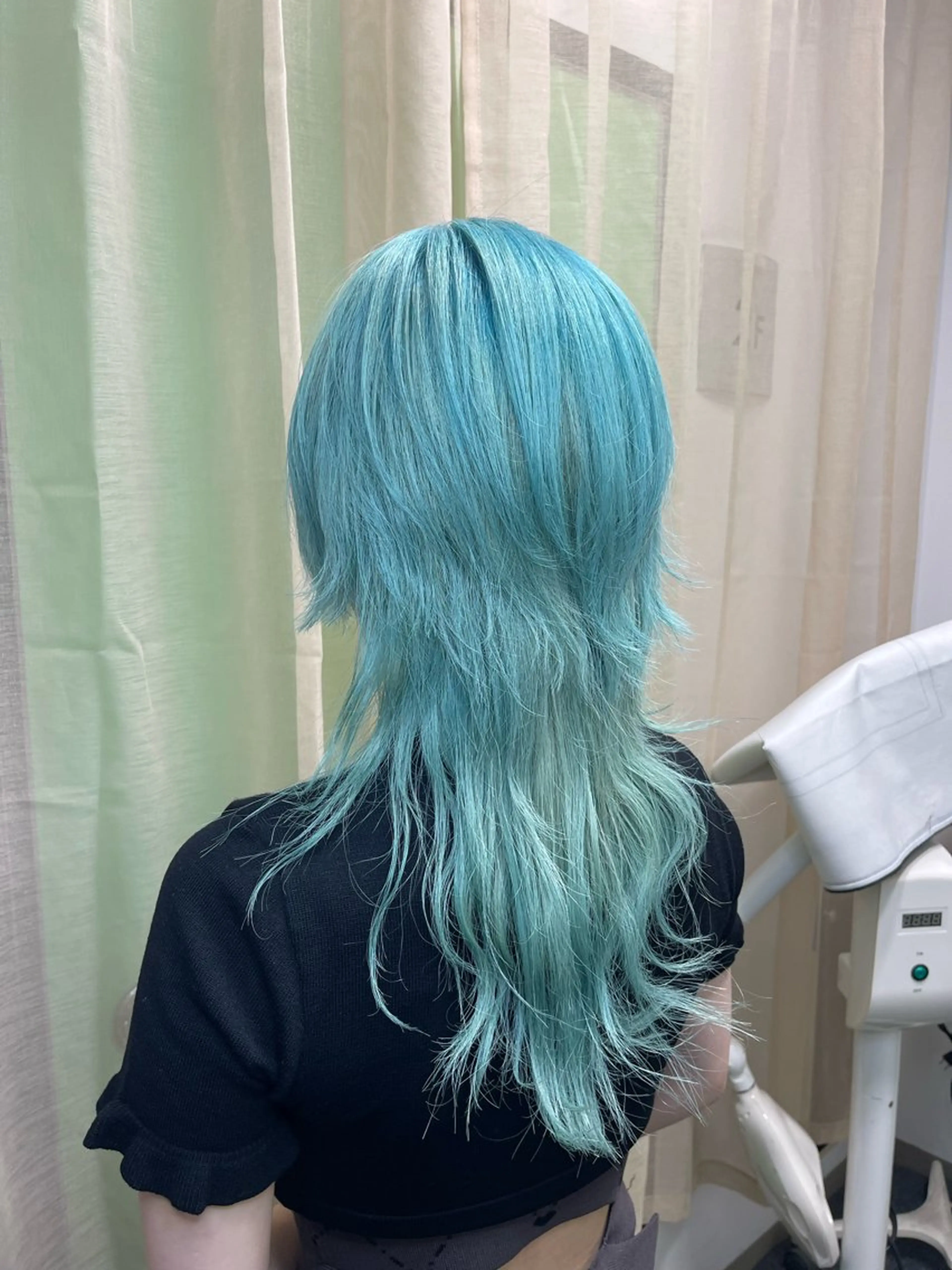 セミロング カラー 髪質改善×艶カラー ANDIAMO 楓のヘアスタイル