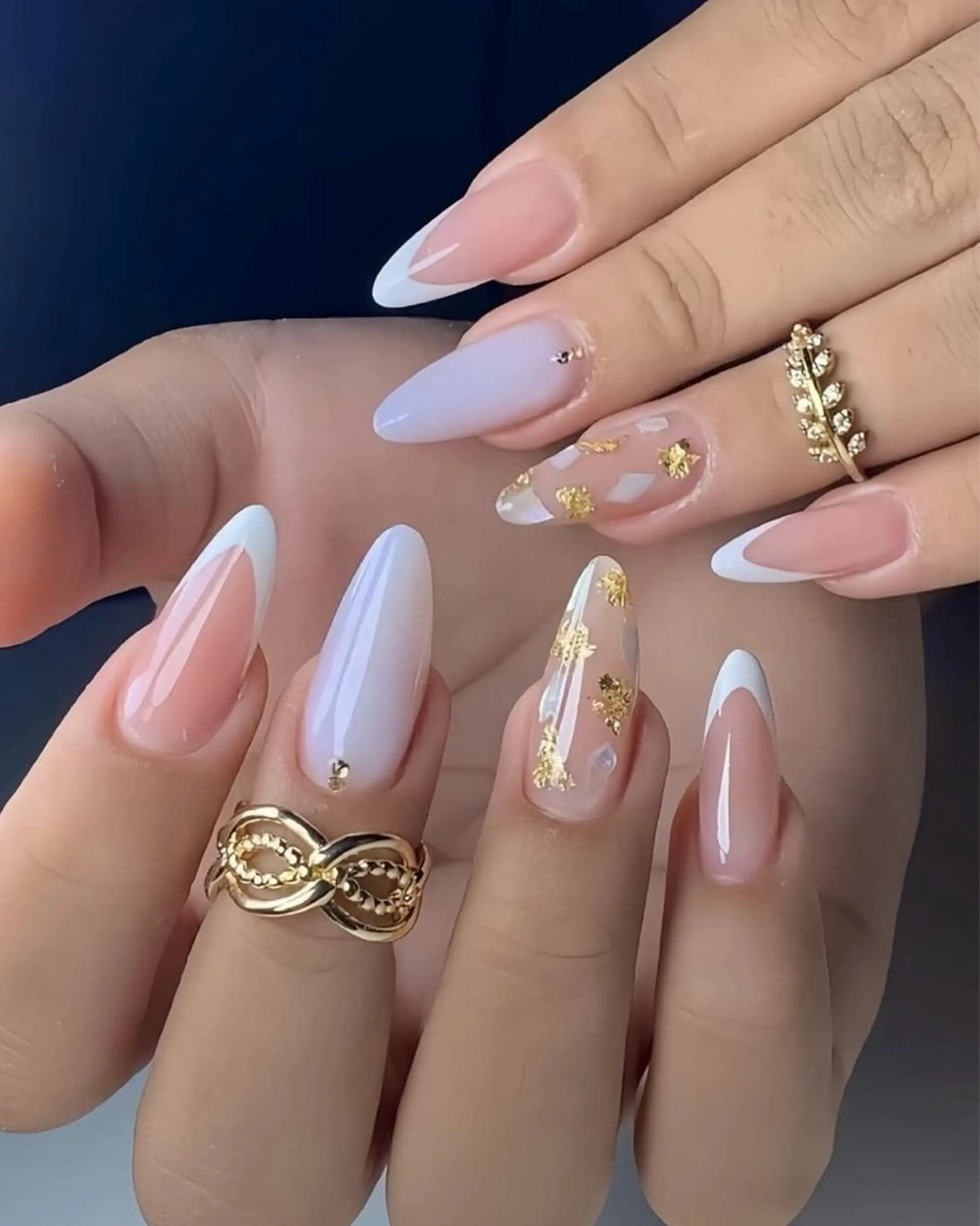 ネイル 韓国ネイル 持ち込み ニュアンスネイル ネイルチップ ハンドネイル TABI ANA.CHUOのネイルデザイン