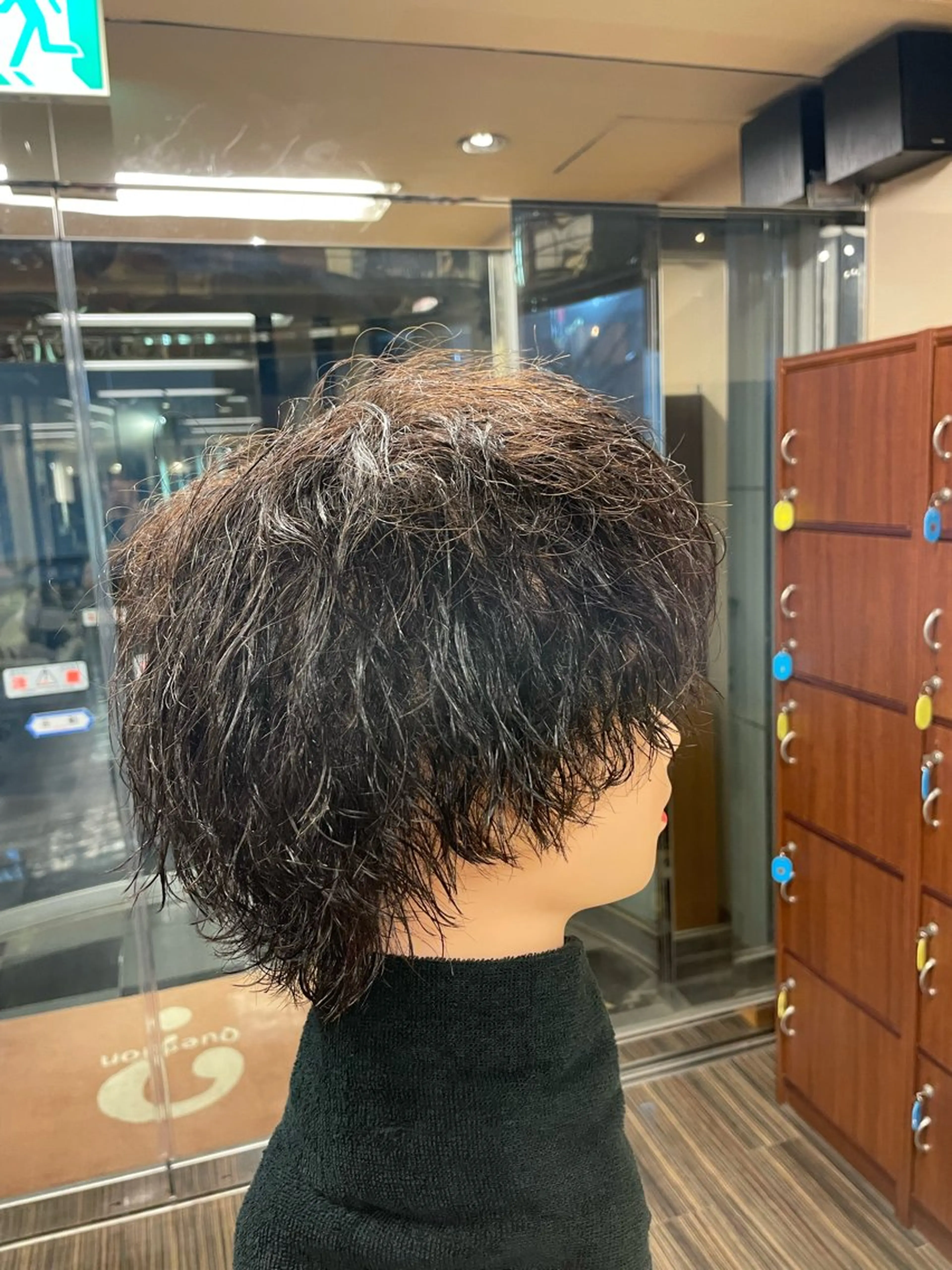 ショート パーマ メンズ 高取大将 /髪質改善/艶髪のヘアスタイル