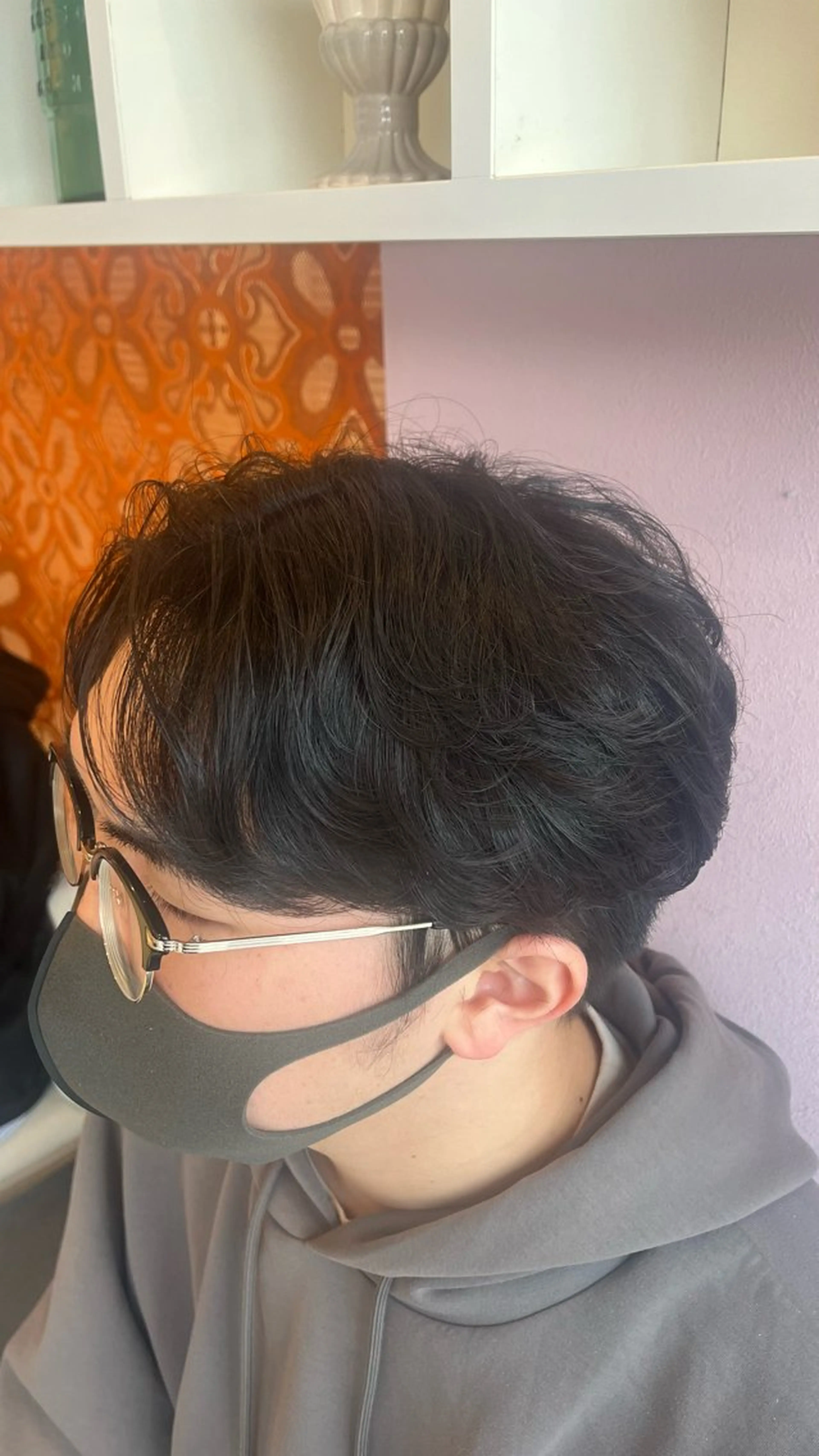 パーマ メンズ メンズパーマ カット パーマ ベージュカラー⌇﻿ くびれヘア.𐙚心音のヘアスタイル