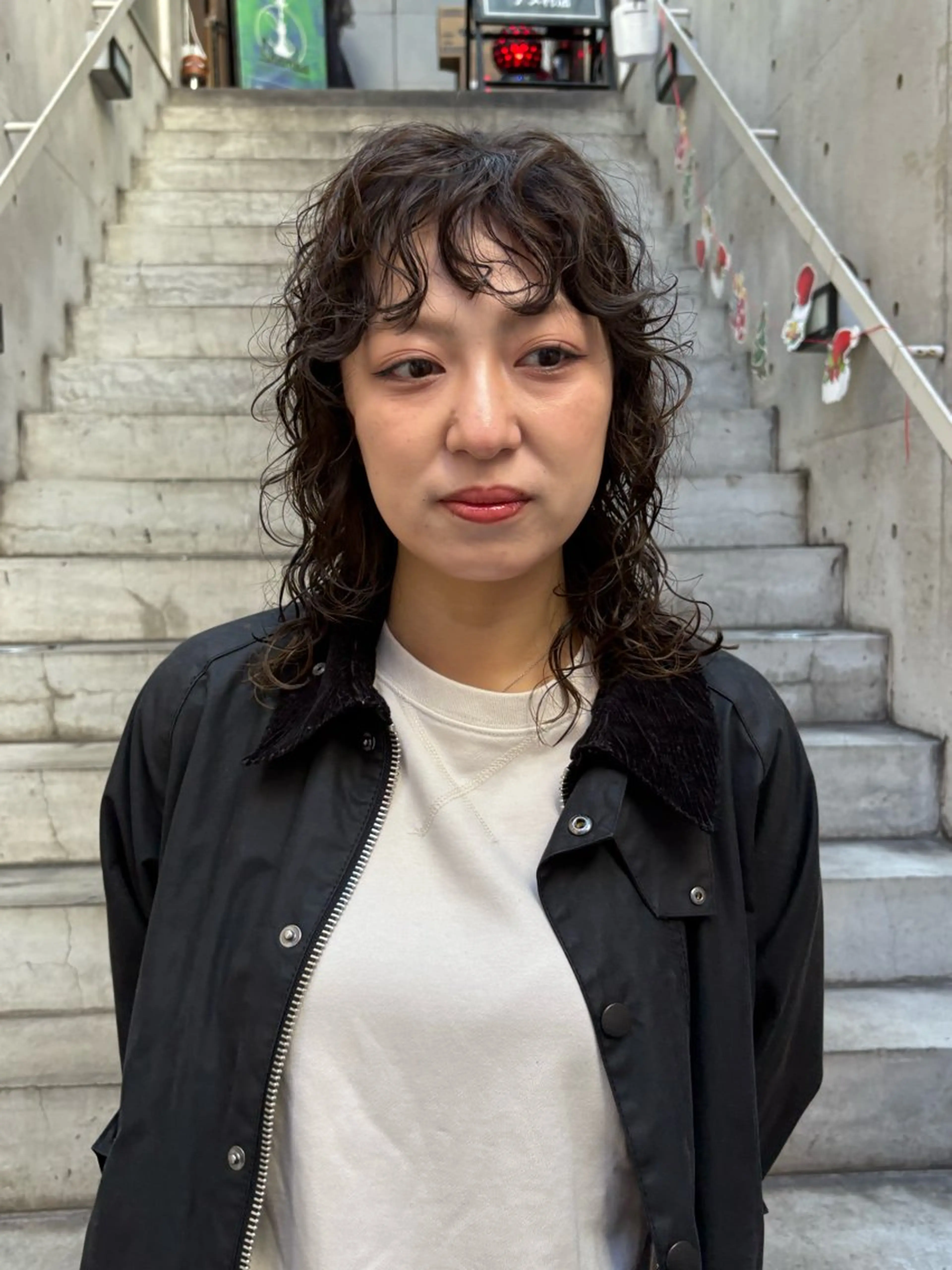 セミロング カラー ヘアカラー ドアベルヘアリビング所属・加藤志保 🎗️🫧モデル募集のヘアスタイル