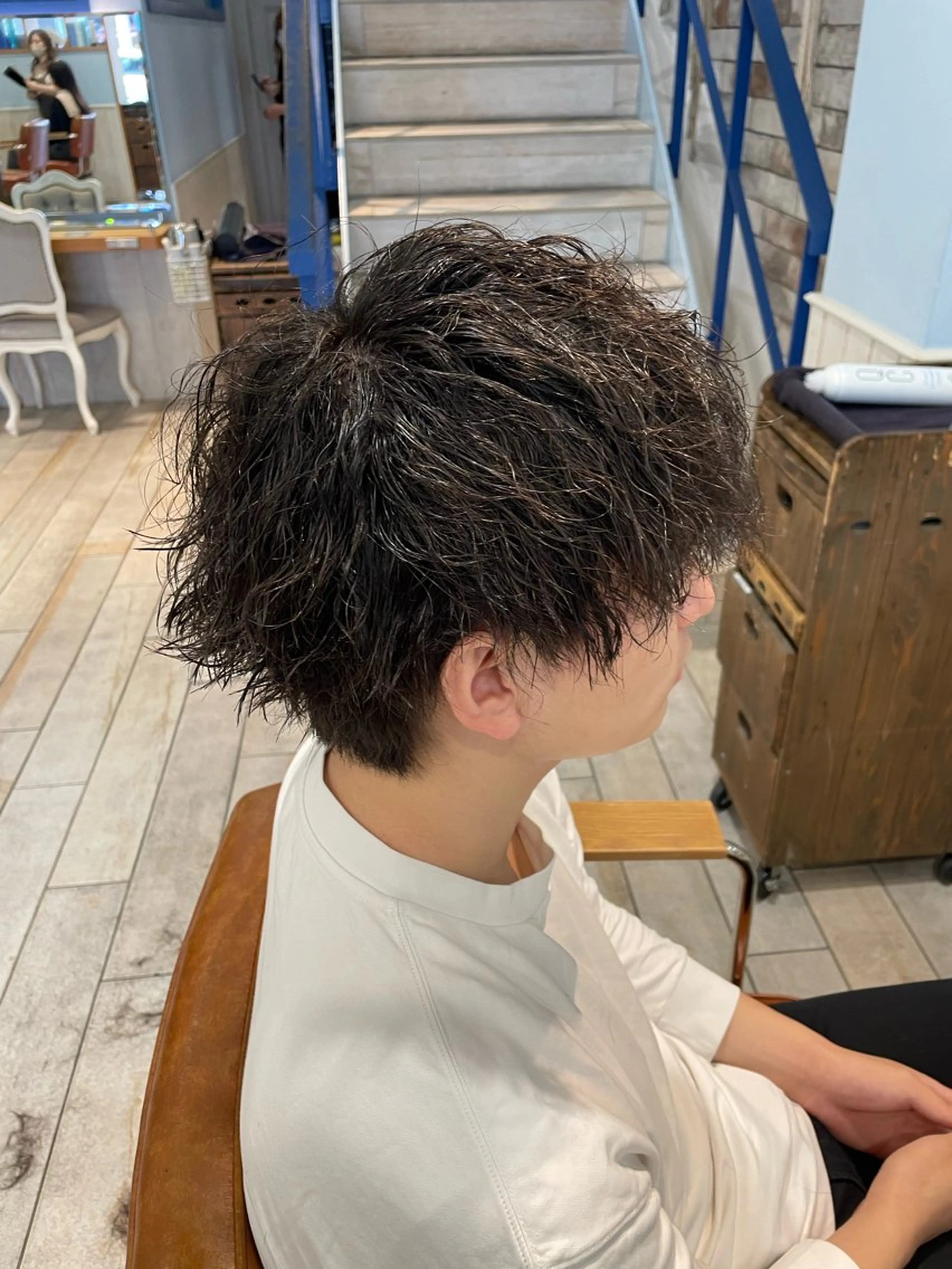 パーマ メンズ マッシュ 門前仲町/縮毛矯正☆ 髪質改善　　平尾雄司のヘアスタイル