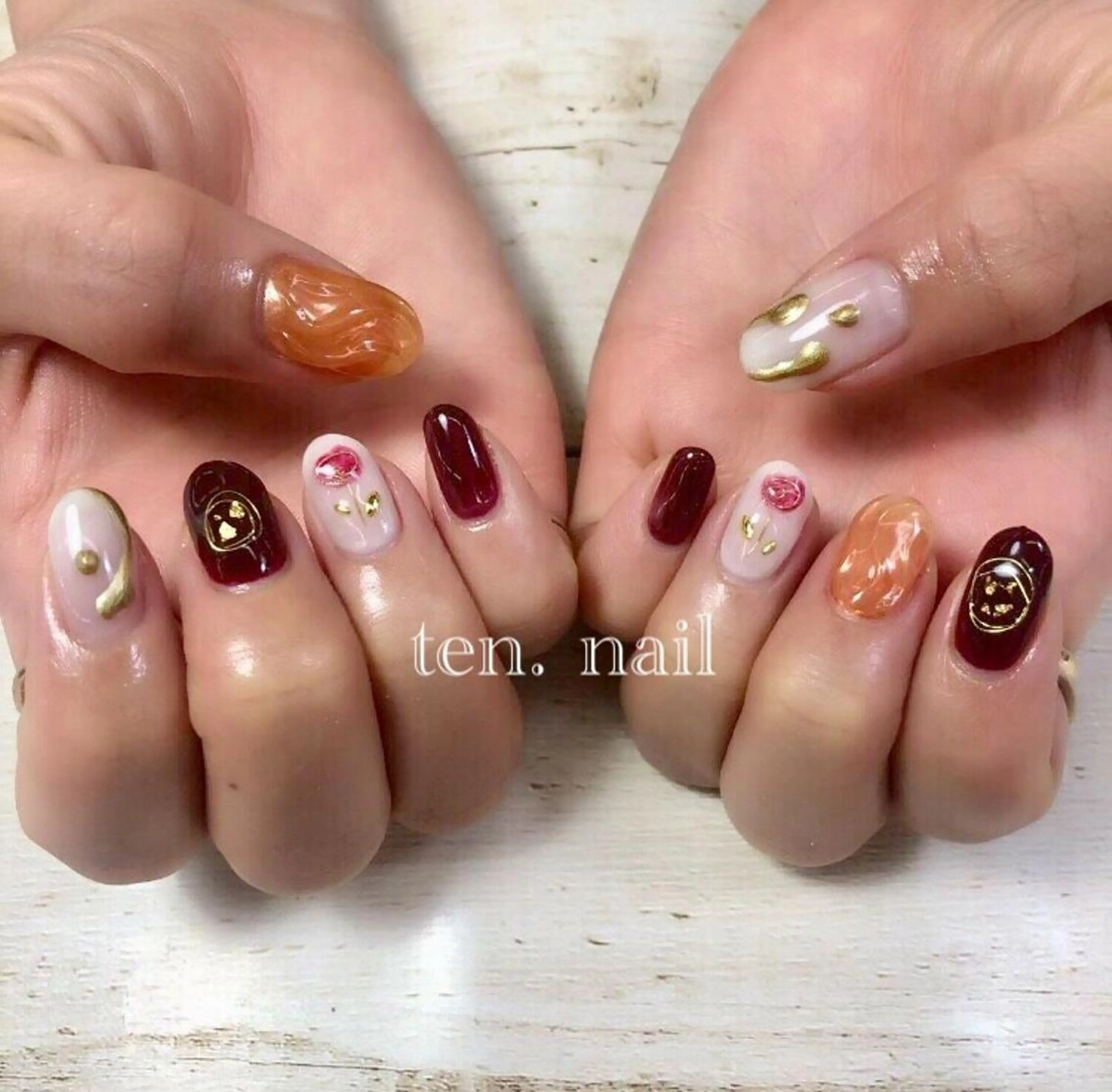 ネイル アートネイル ten.nail所属・ten. nailのネイルデザイン