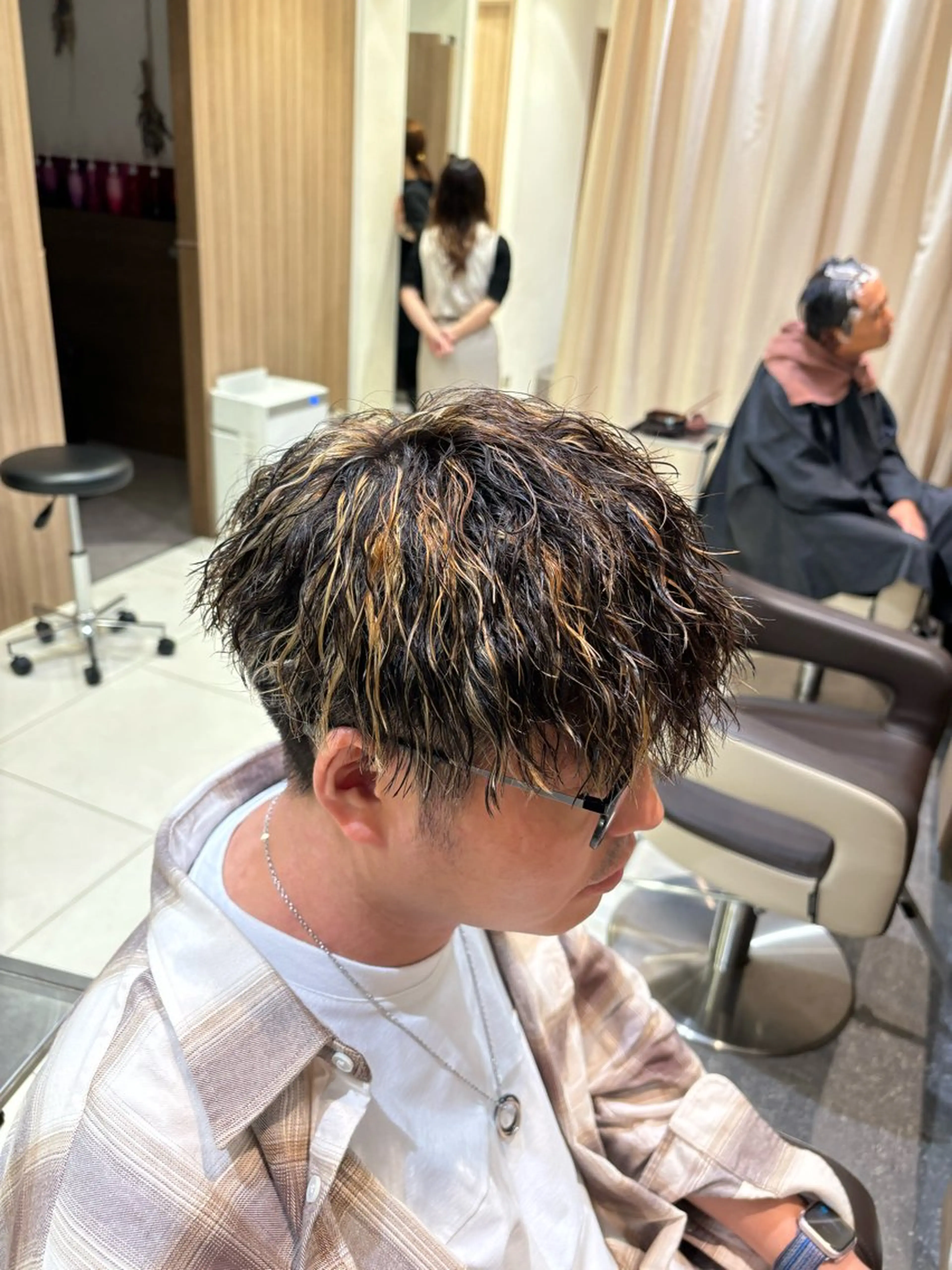 ✴️2回目以降のお客様✴️カット+カラー【ワンカラー料金】ダブルカラーの場合要相談🌟女性のお客様も可能🙆‍♀️の写真