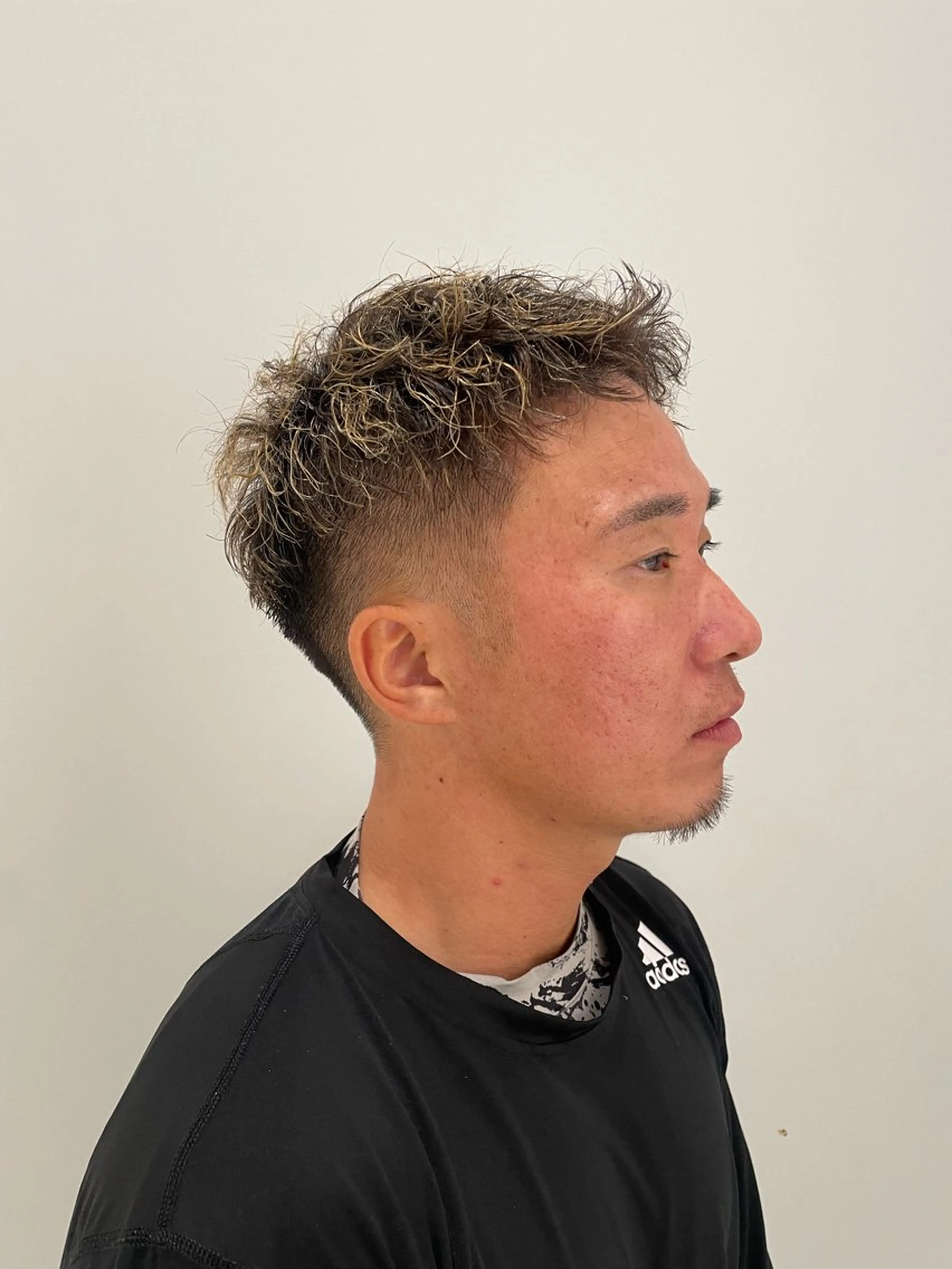 メンズカット＋カラーの写真