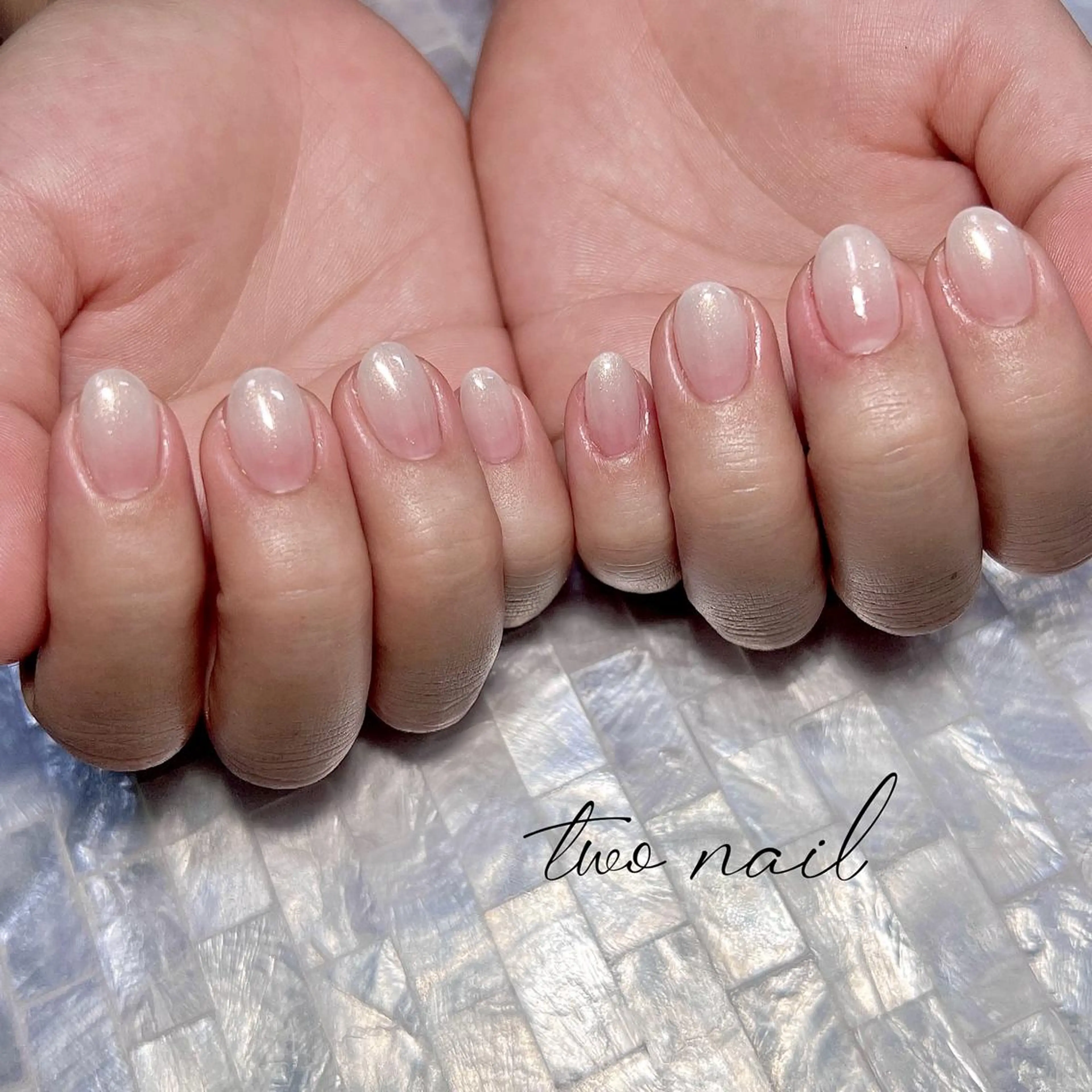 ネイル アートネイル フットネイル ハート キラキラネイル ニュアンスネイル ハンドネイル two nailのネイルデザイン