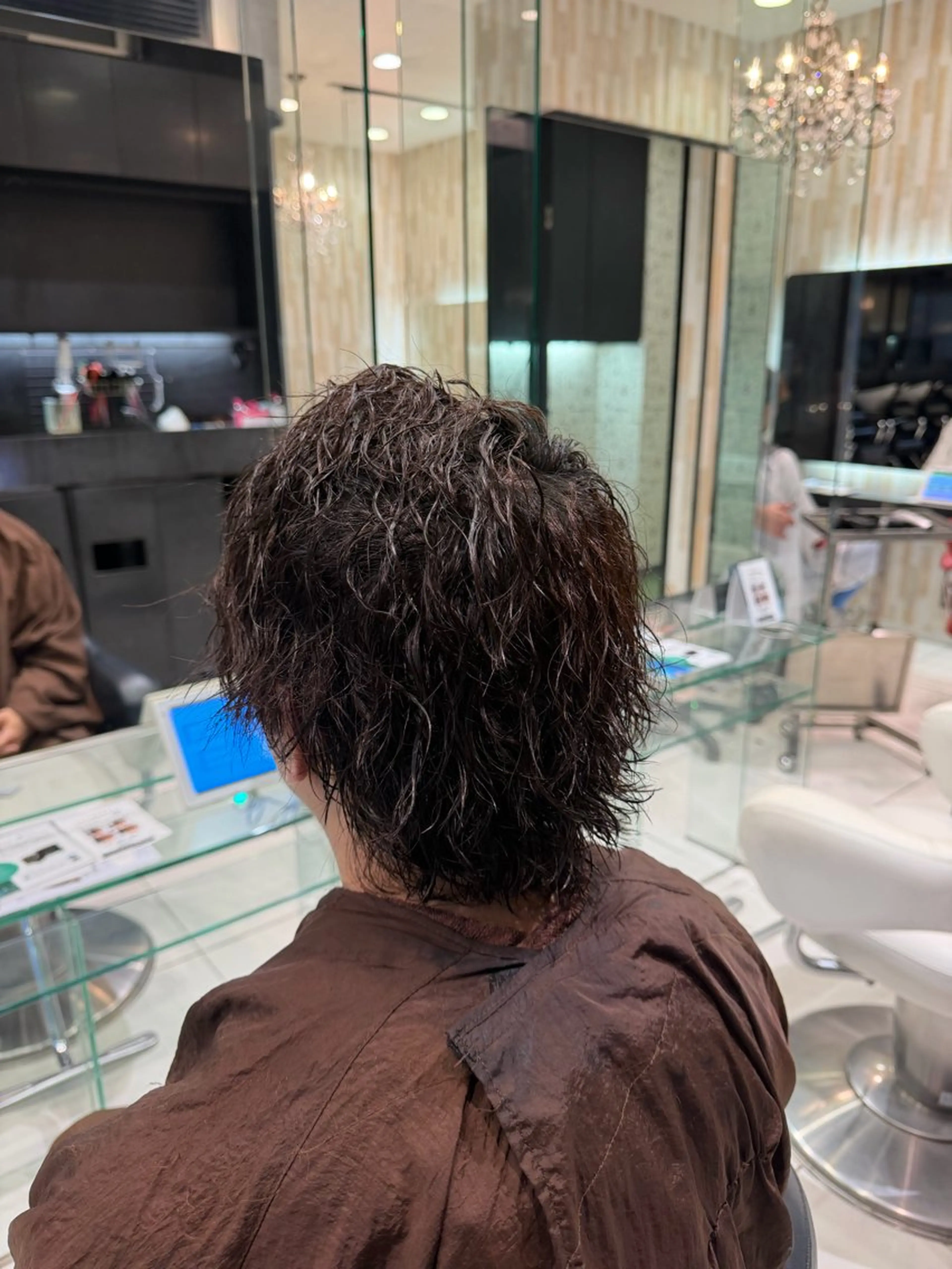 パーマ メンズ メンズパーマ ツイストスパイラルパーマ スパイラルパーマ カット パーマ 【Earth平塚】 野首 京佑のヘアスタイル