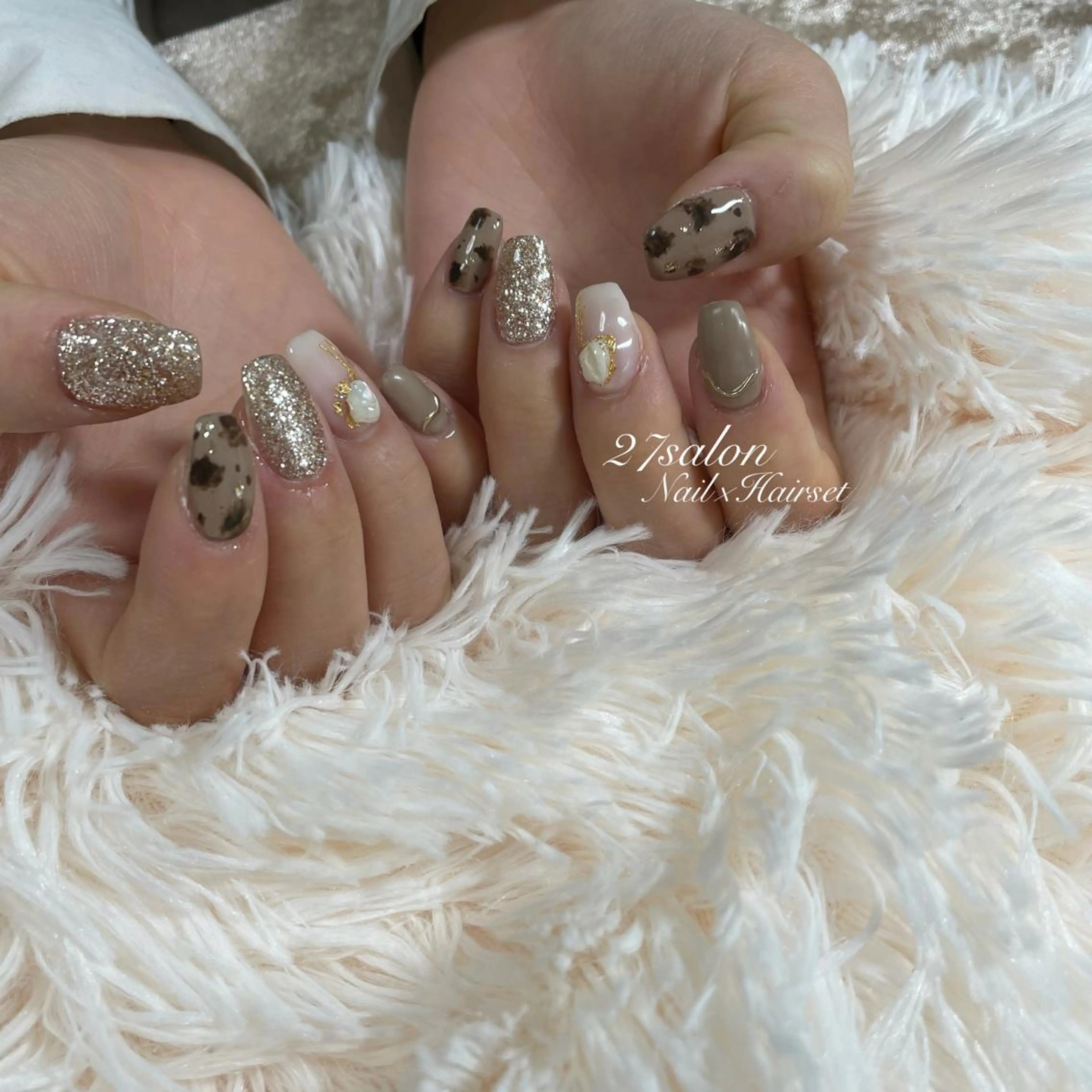 ネイル ニュアンスネイル 27salon yuinaのネイルデザイン