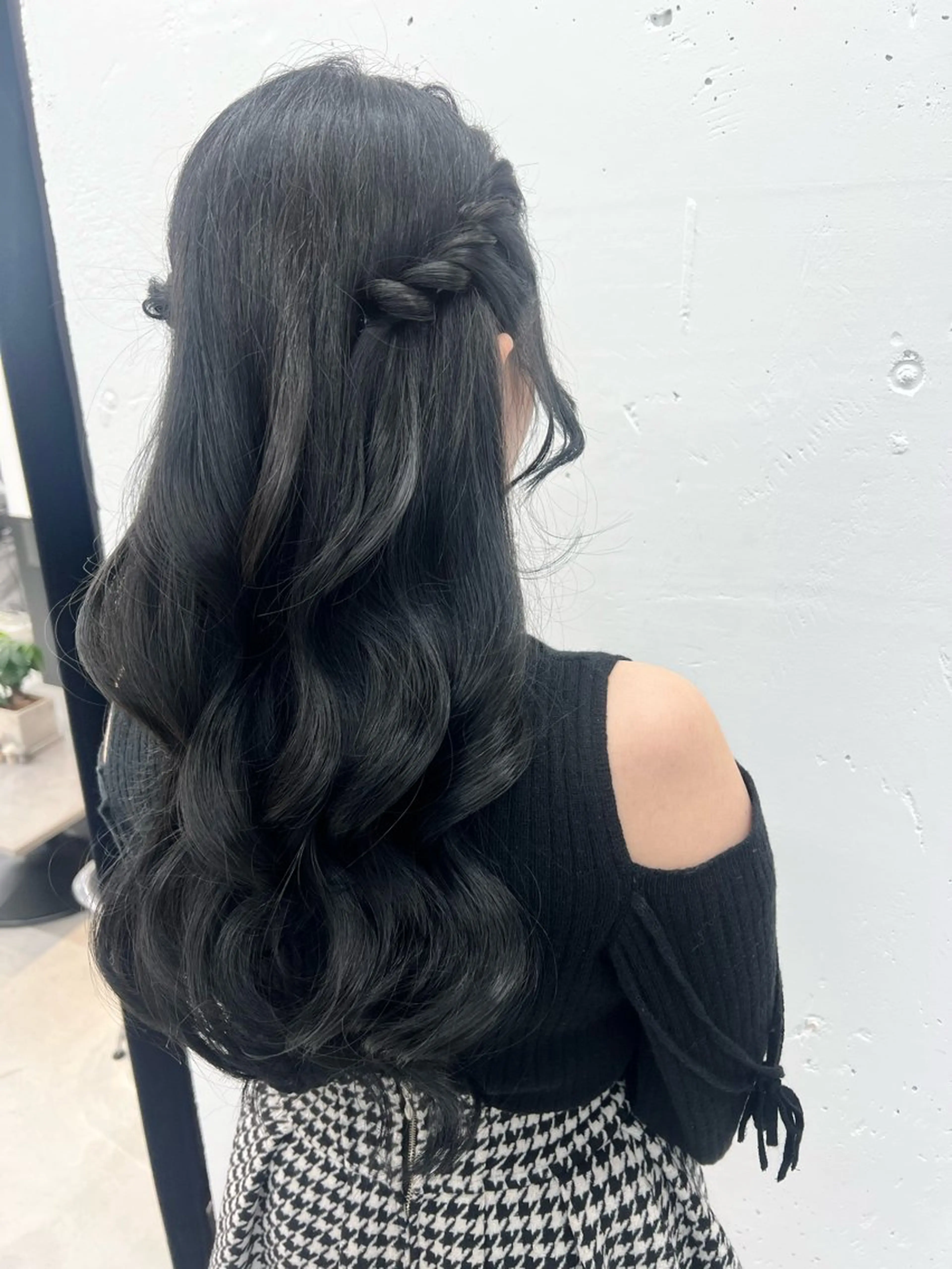 [🎀カラーモデル限定クーポン🎀]🧸ワンカラー➕トリートメント➕ヘアセット🧸の写真