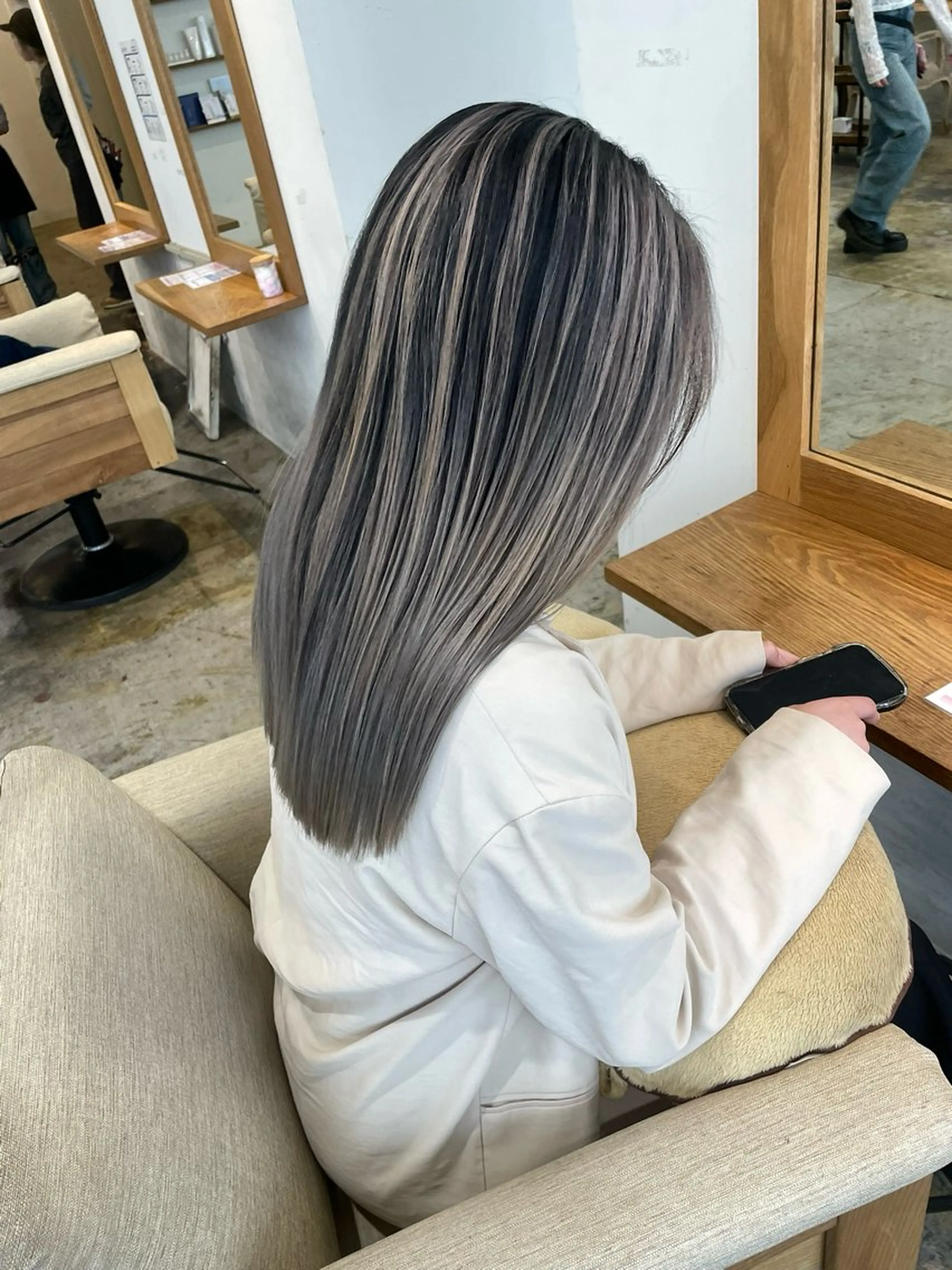 ロング バレイヤージュモデル 小林匠❤️‍🔥のヘアスタイル