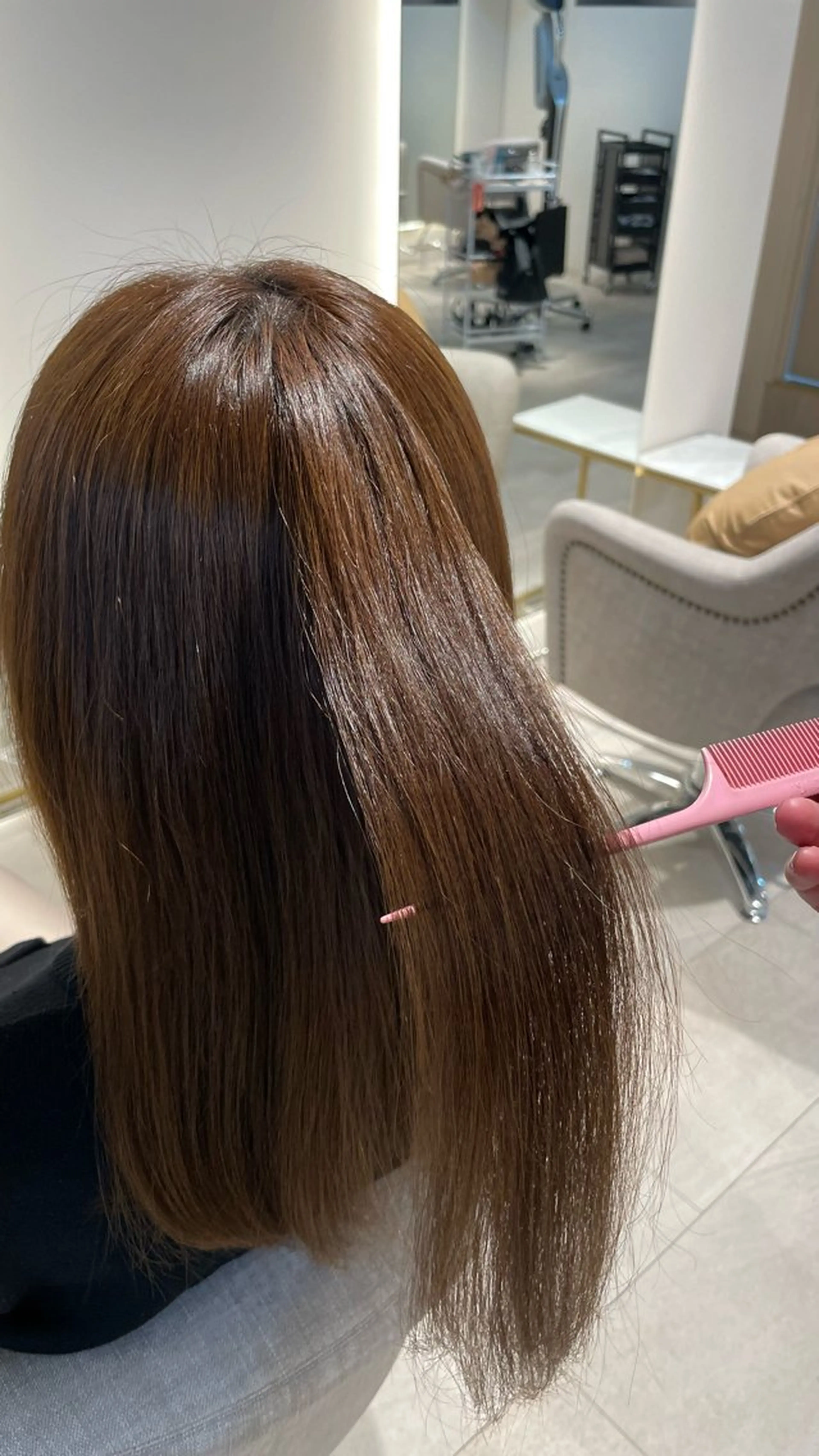 ロング トリートメント カットモデル募集✨️ 根本 彩永のヘアスタイル