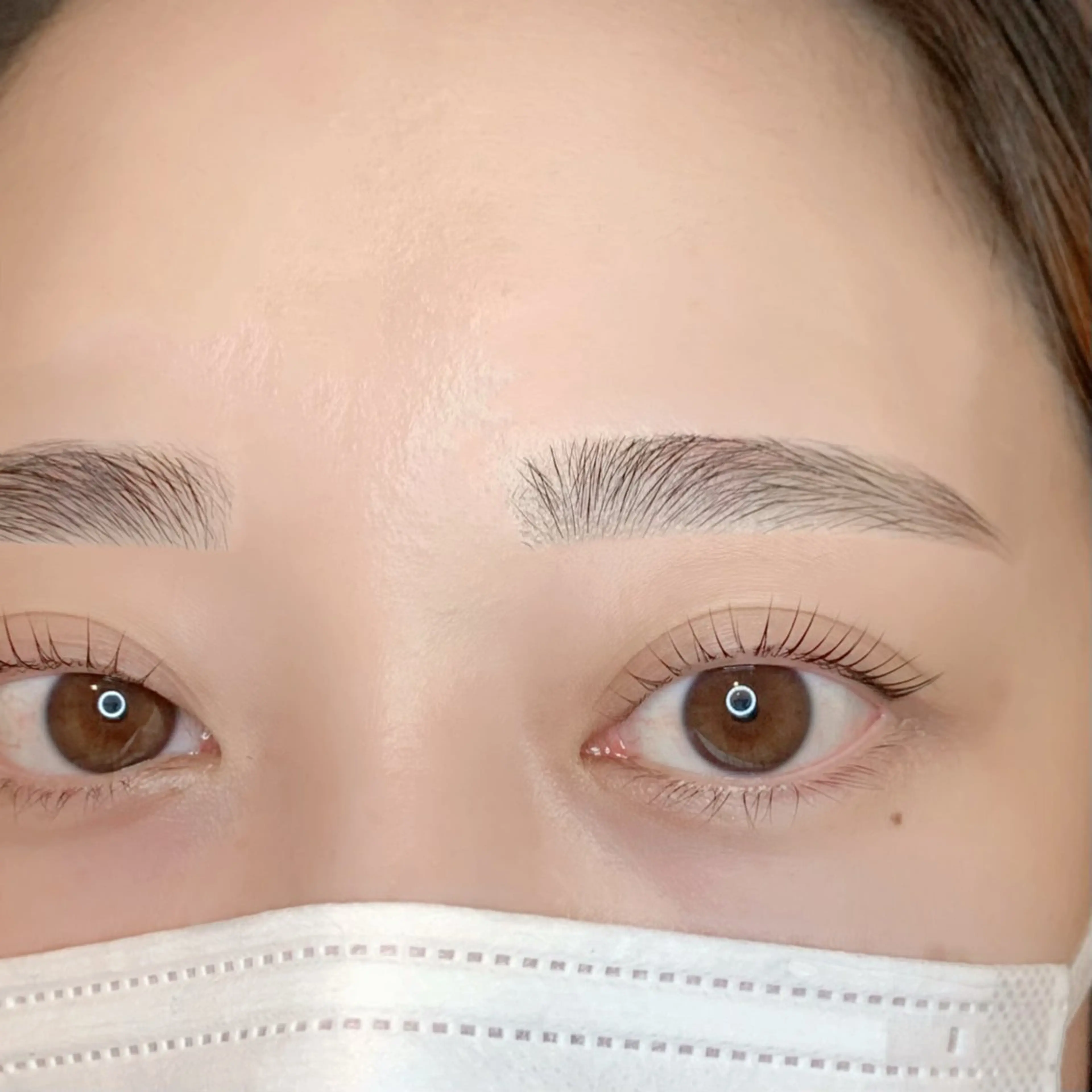 マツエク・マツパ 束感まつ毛 Cカール 韓国風マツエク Lカール まつげパーマ マツパ ohime 新宿店 natsumiのマツエク・マツパデザイン