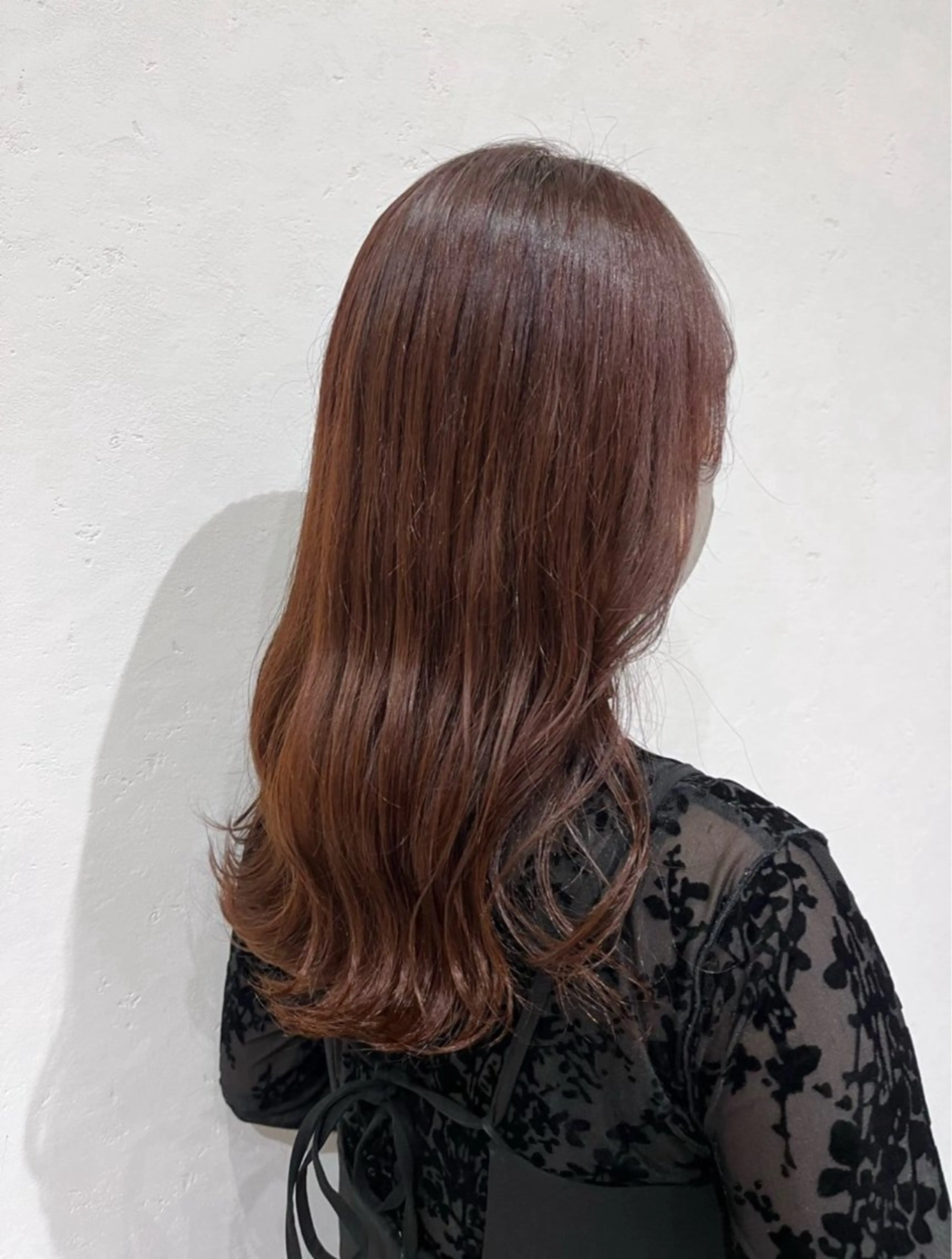 透明感ワンカラー+30分ヘッドスパ🪽の写真