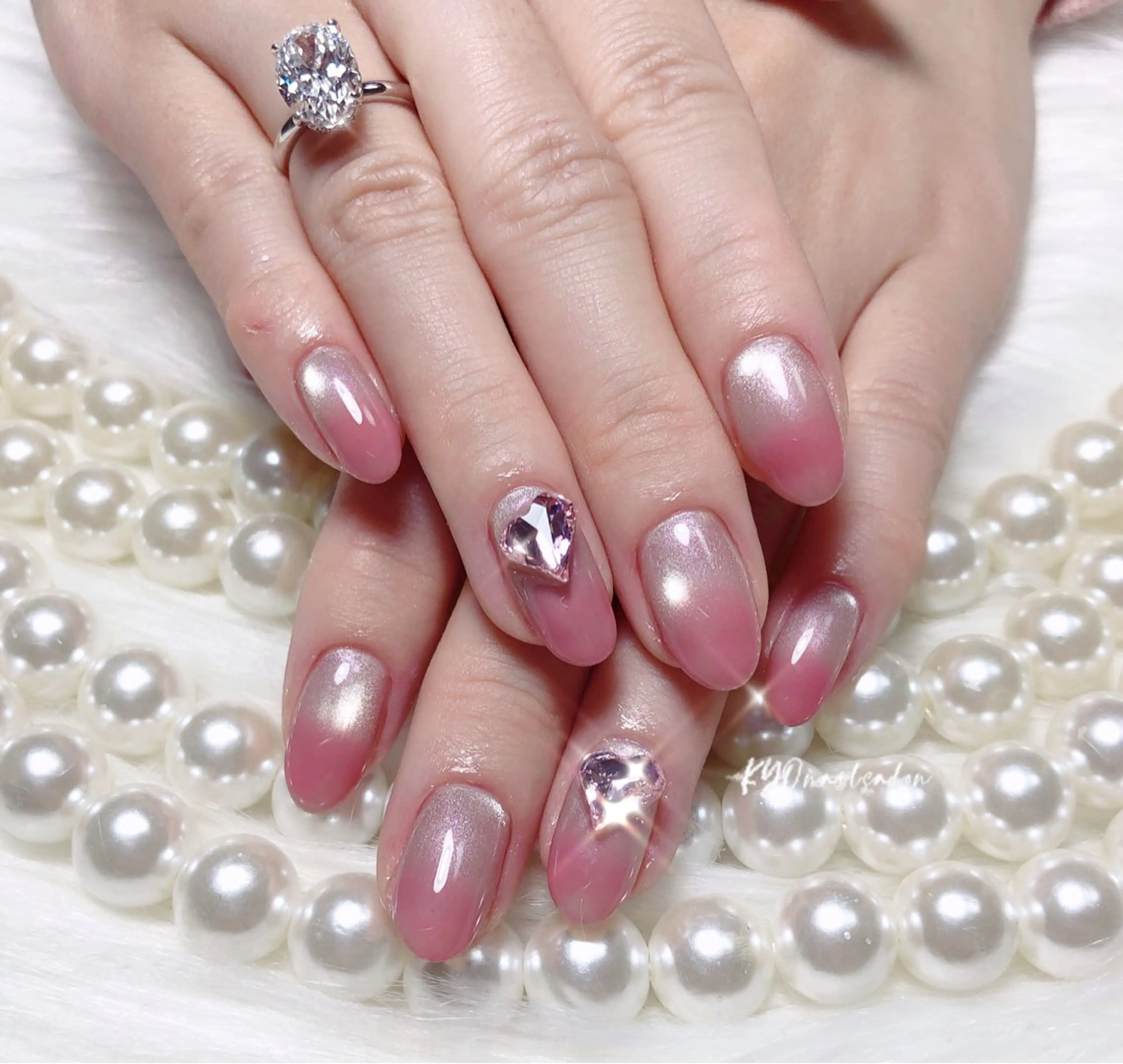 🪐HAND🪐マグネット🧲カラーグラデーションの写真