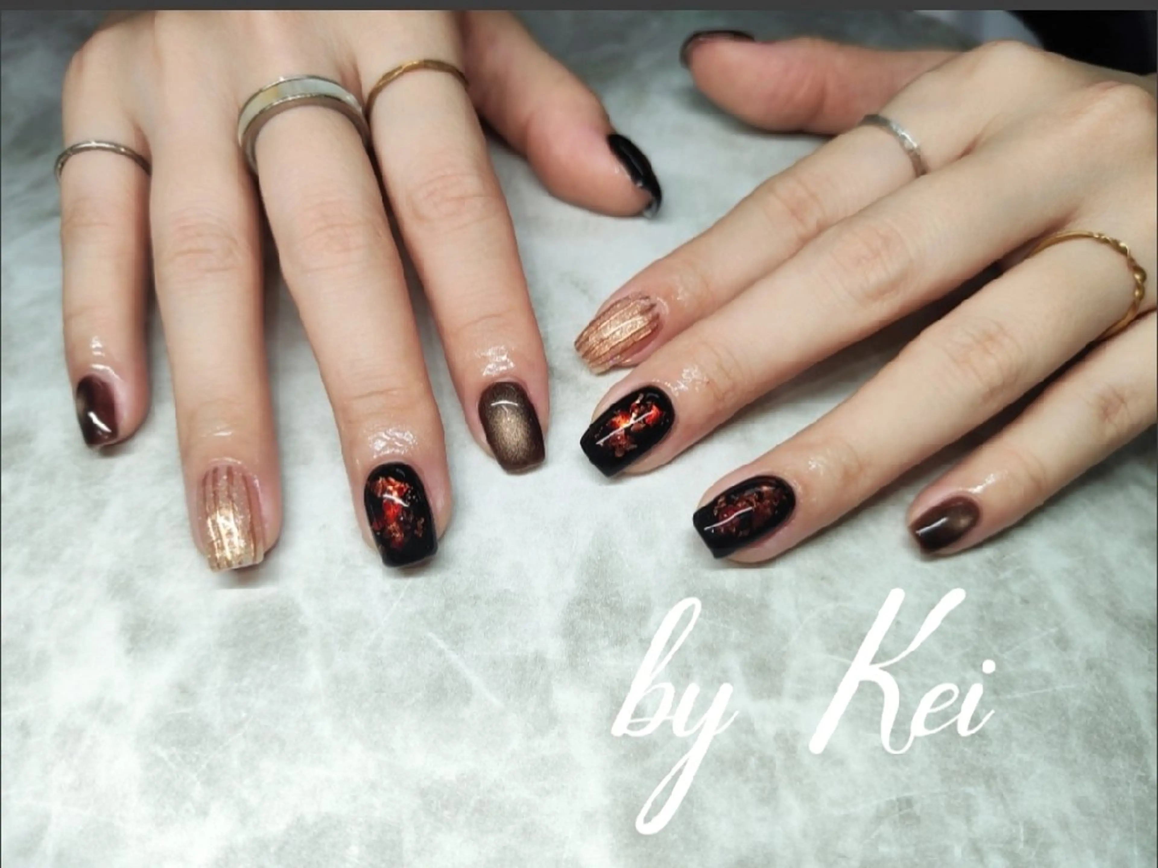 ネイル ハンドネイル 🎀 Kei 🎀のネイルデザイン