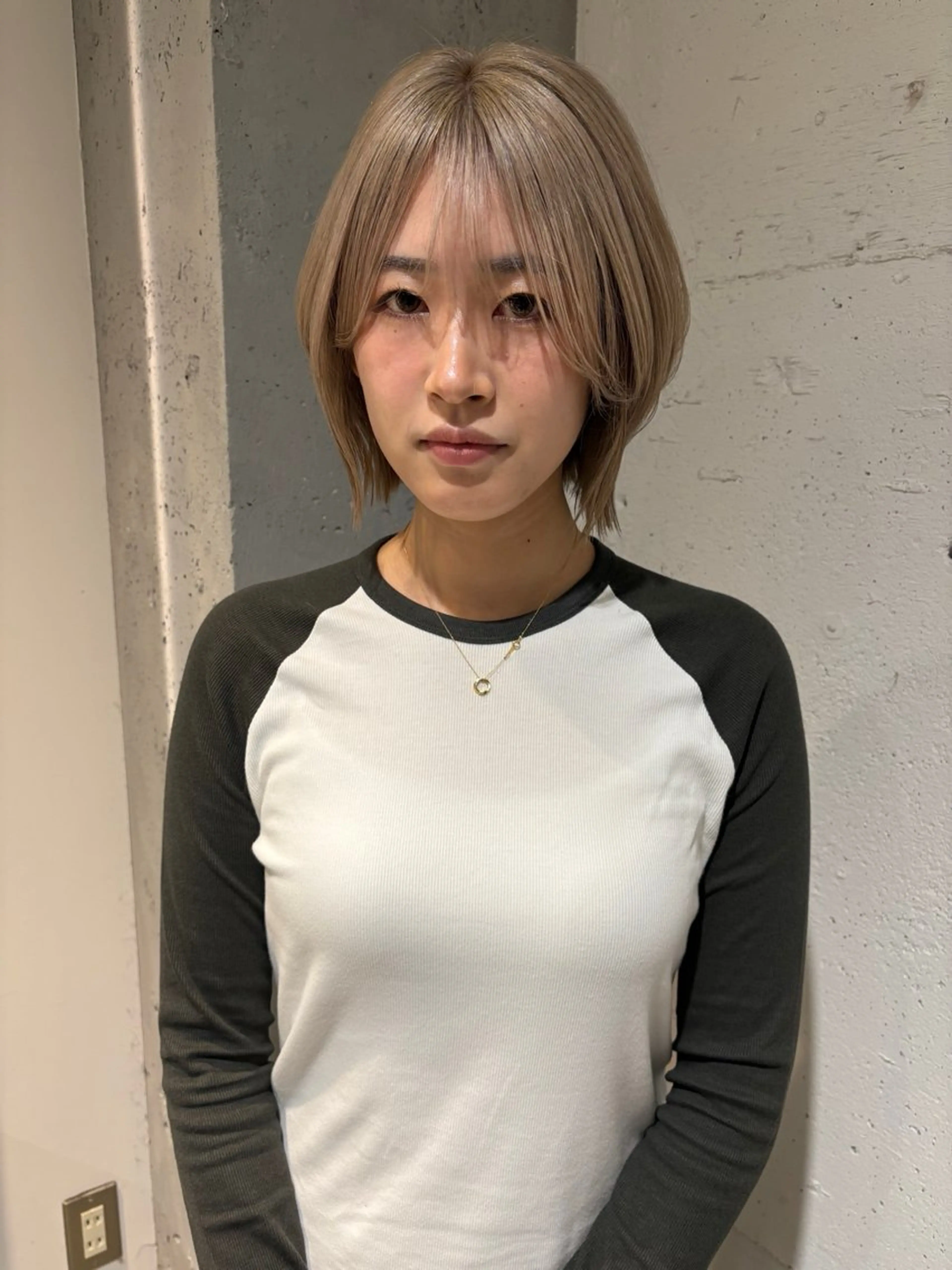 ショート ヘアカラー トリートメント Juna✂️ レイヤー / ボブのヘアスタイル