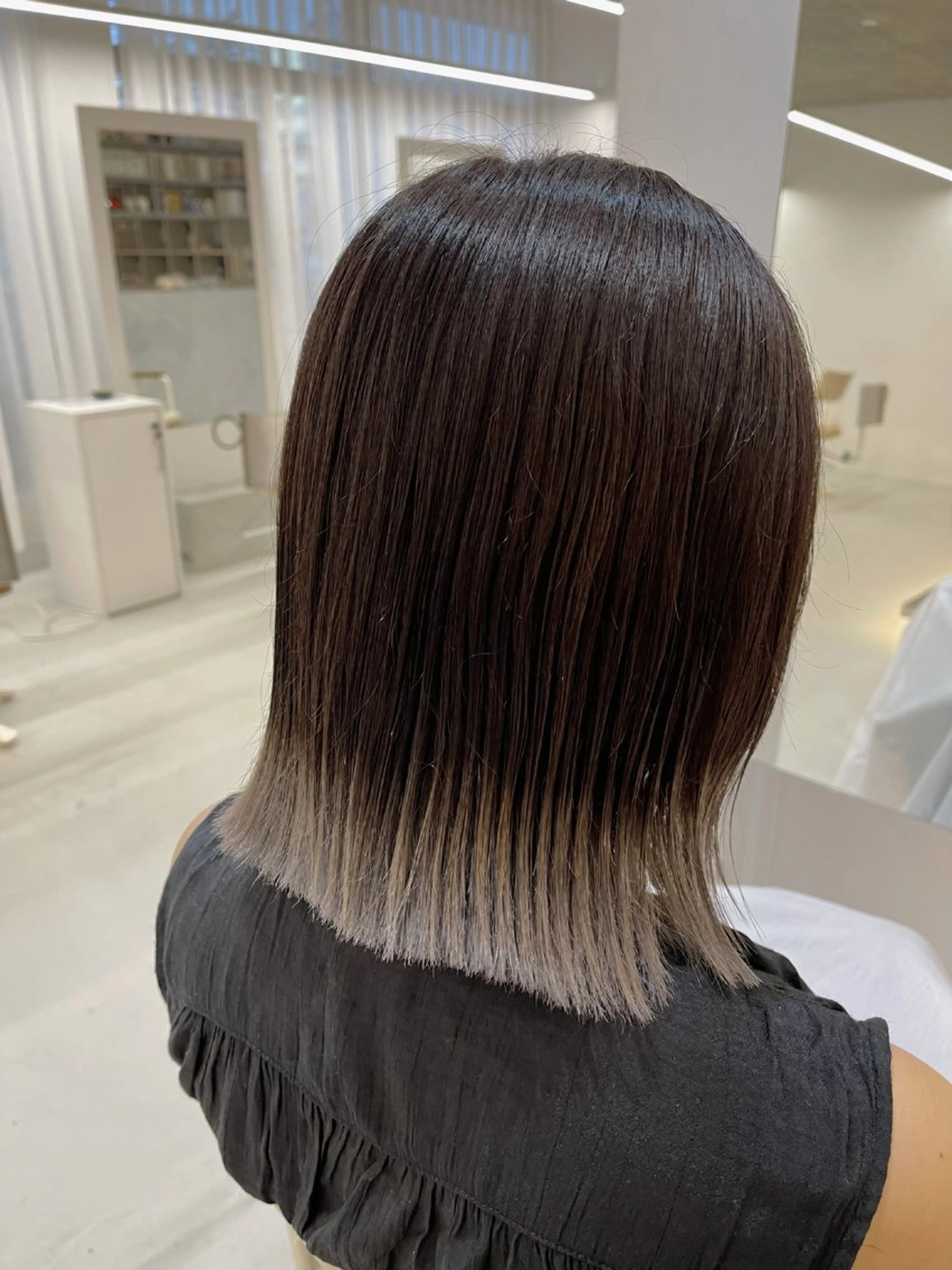 ミディアム 柴田泰秀sotti. 髪質改善/ブリーチのヘアスタイル