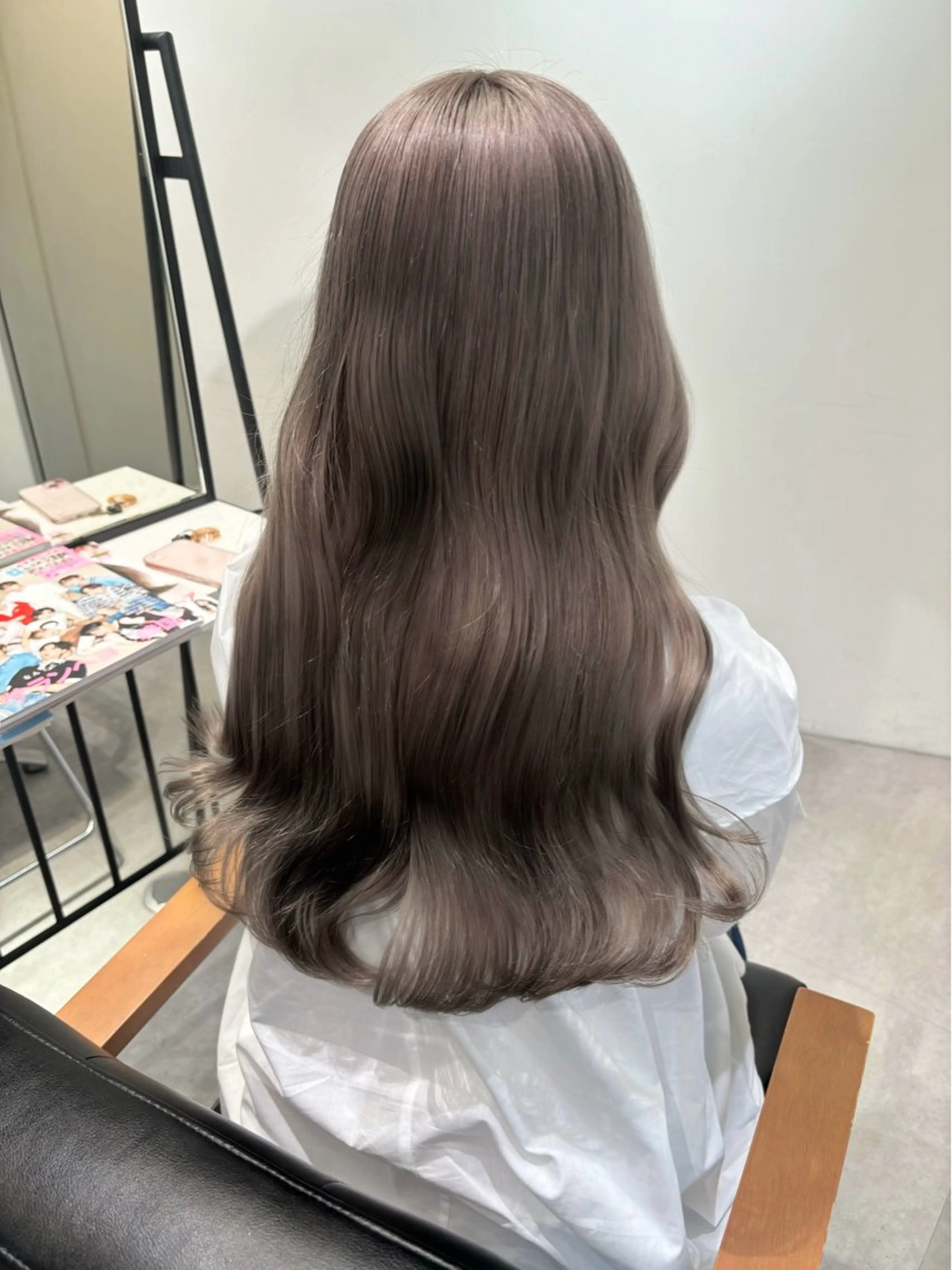 ロング カラー ハイトーンカラー ‎Lby home 🪽mikuのヘアスタイル