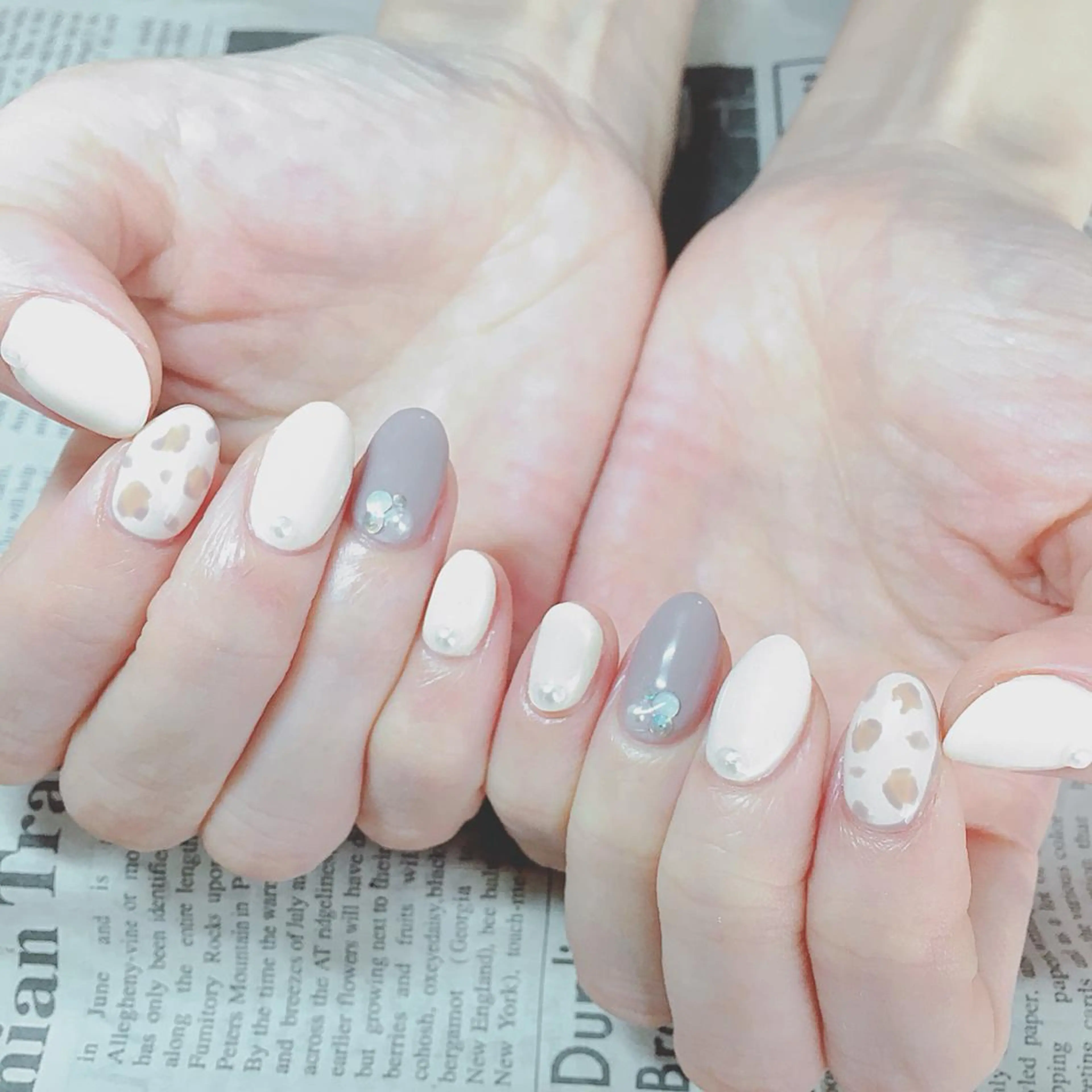 ネイル ハンドネイル ハンドケア 森山 舞のネイルデザイン