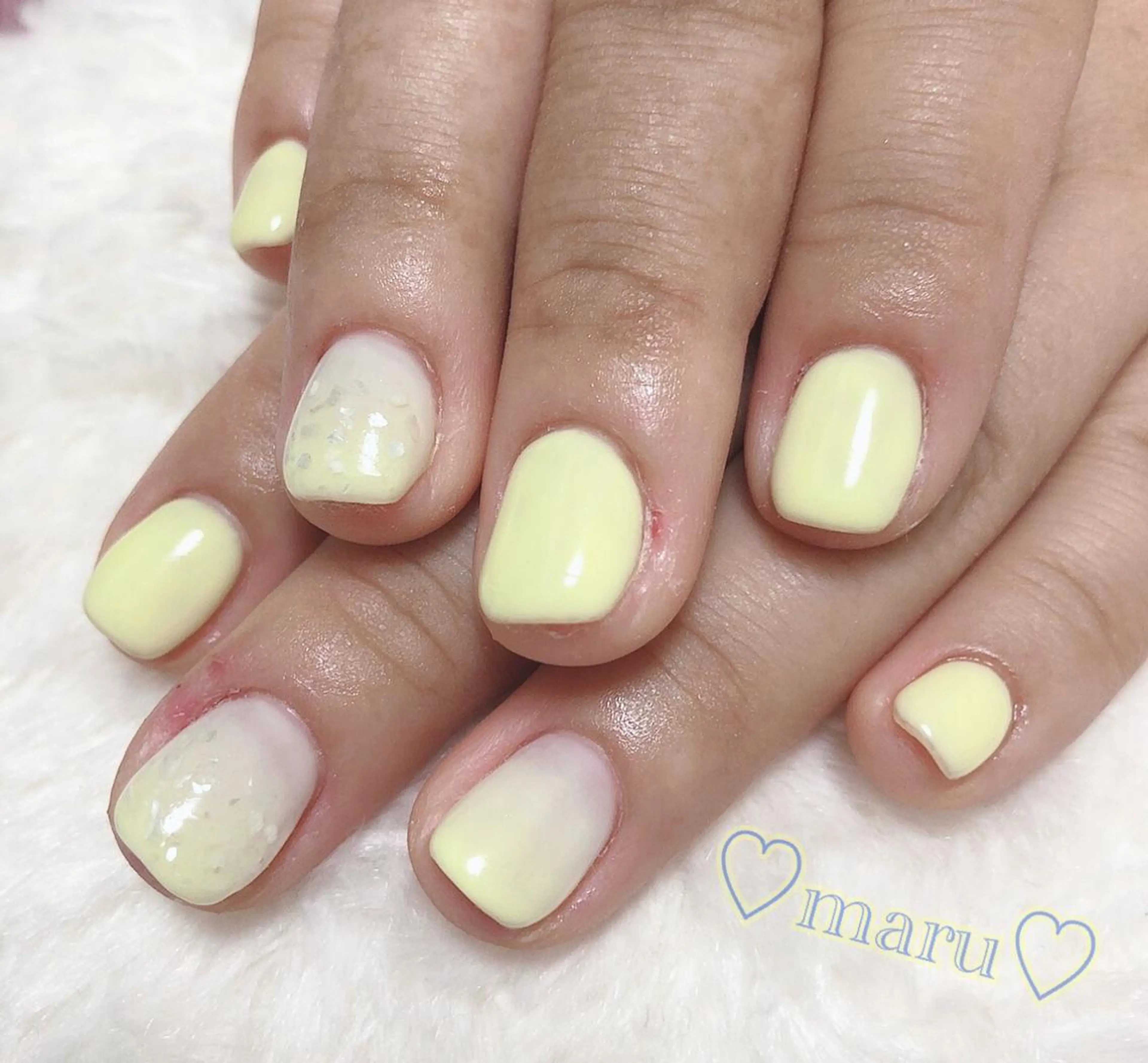 ネイル ハンドネイル フットネイル まるみ ♡のネイルデザイン