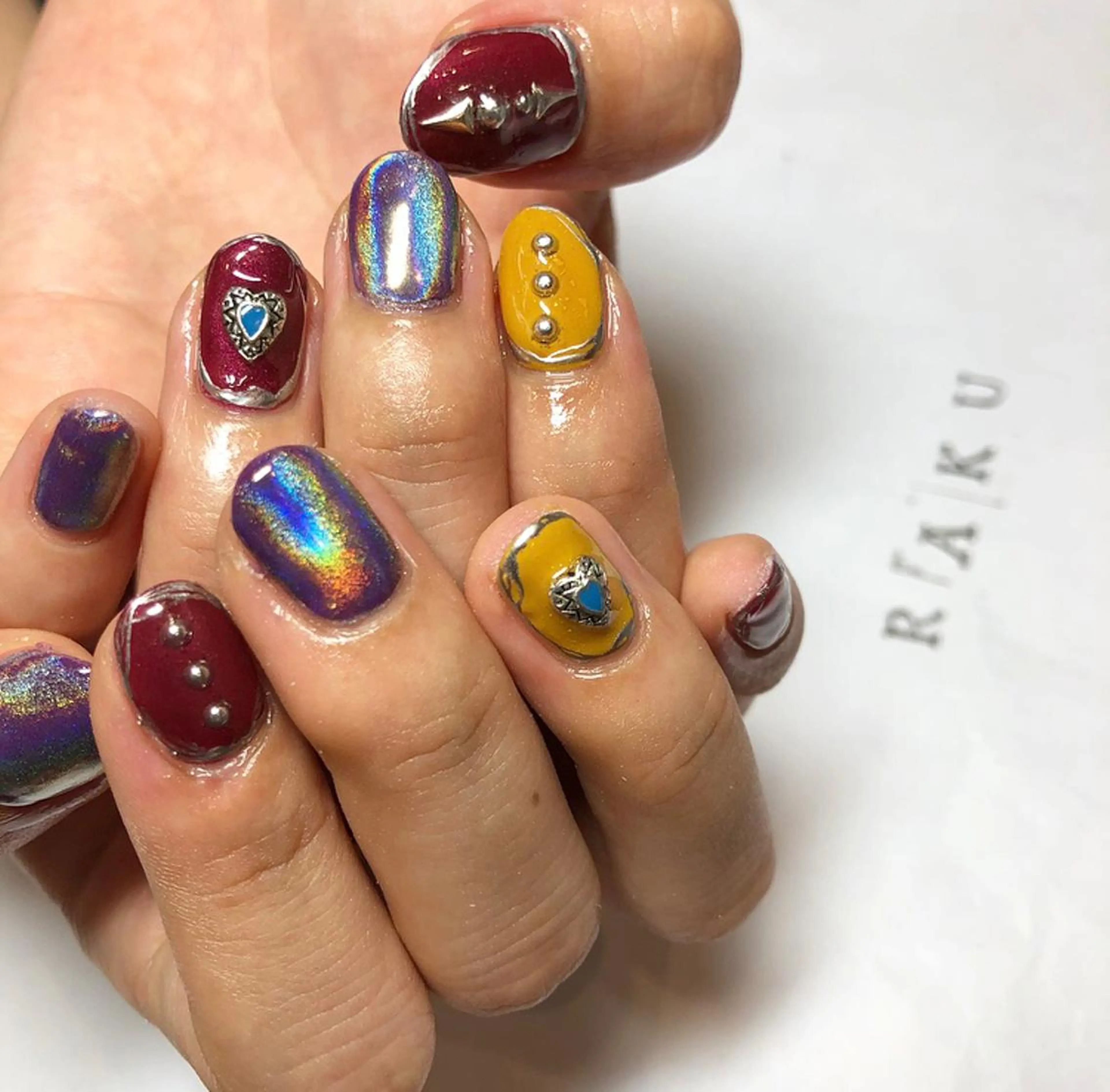 ネイル 駒月 明日香のネイルデザイン