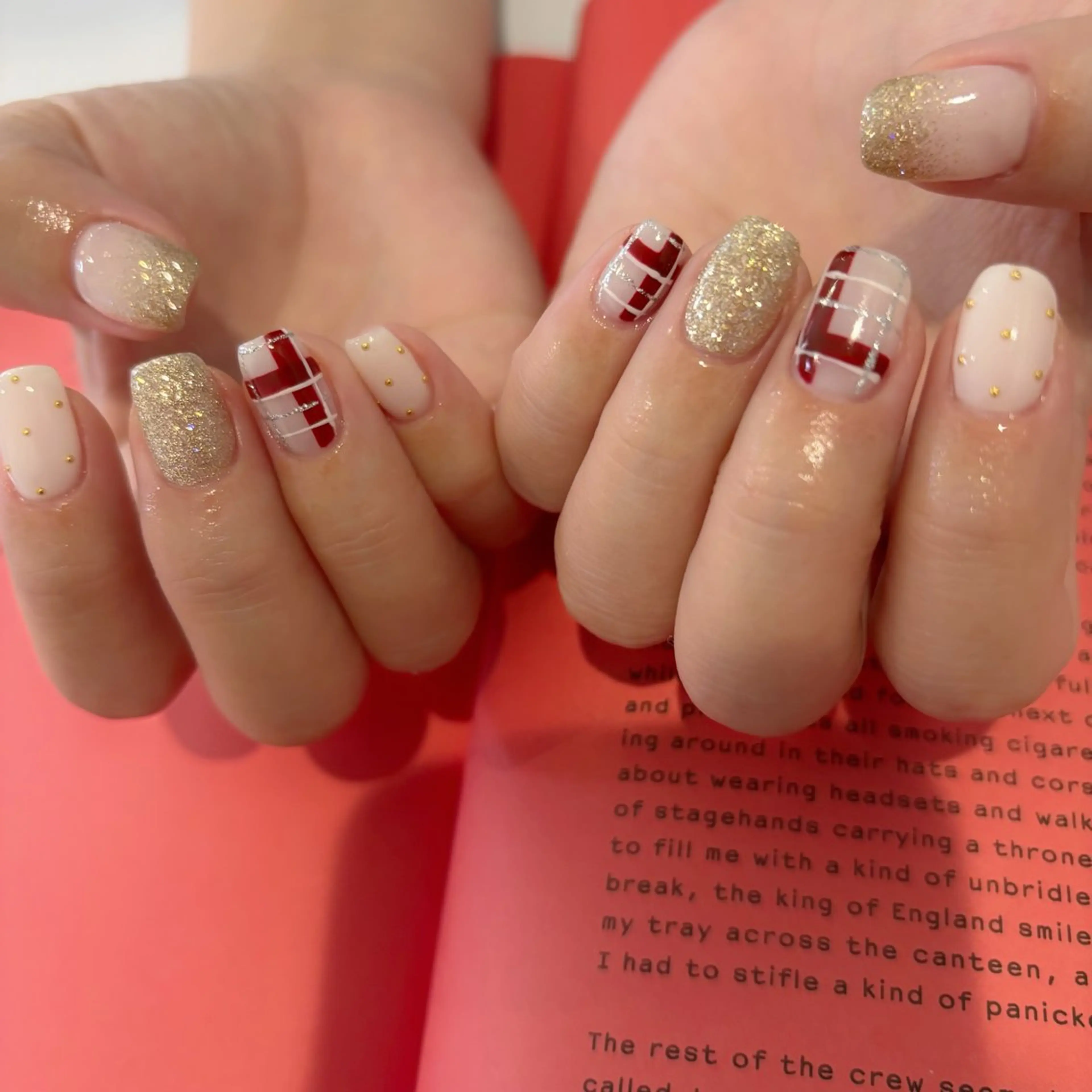 ネイル ハンドネイル nailsalon mooi.外苑前所属・-mooi.- M a h oのネイルデザイン