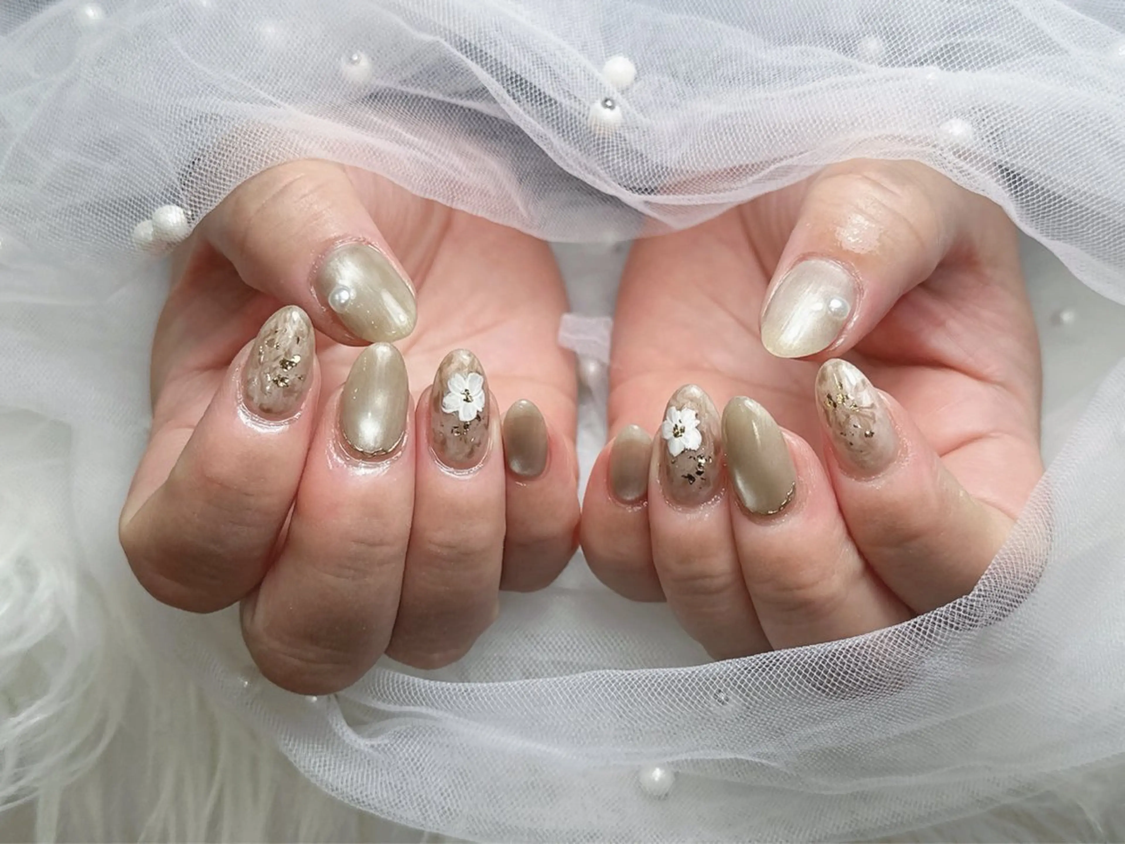 ネイル ハンドネイル 【Eclat ｴｸﾗ】nail＆beauty所属・Eclat〔ｴｸﾗ〕 MOEKA𝜗𝜚*のネイルデザイン