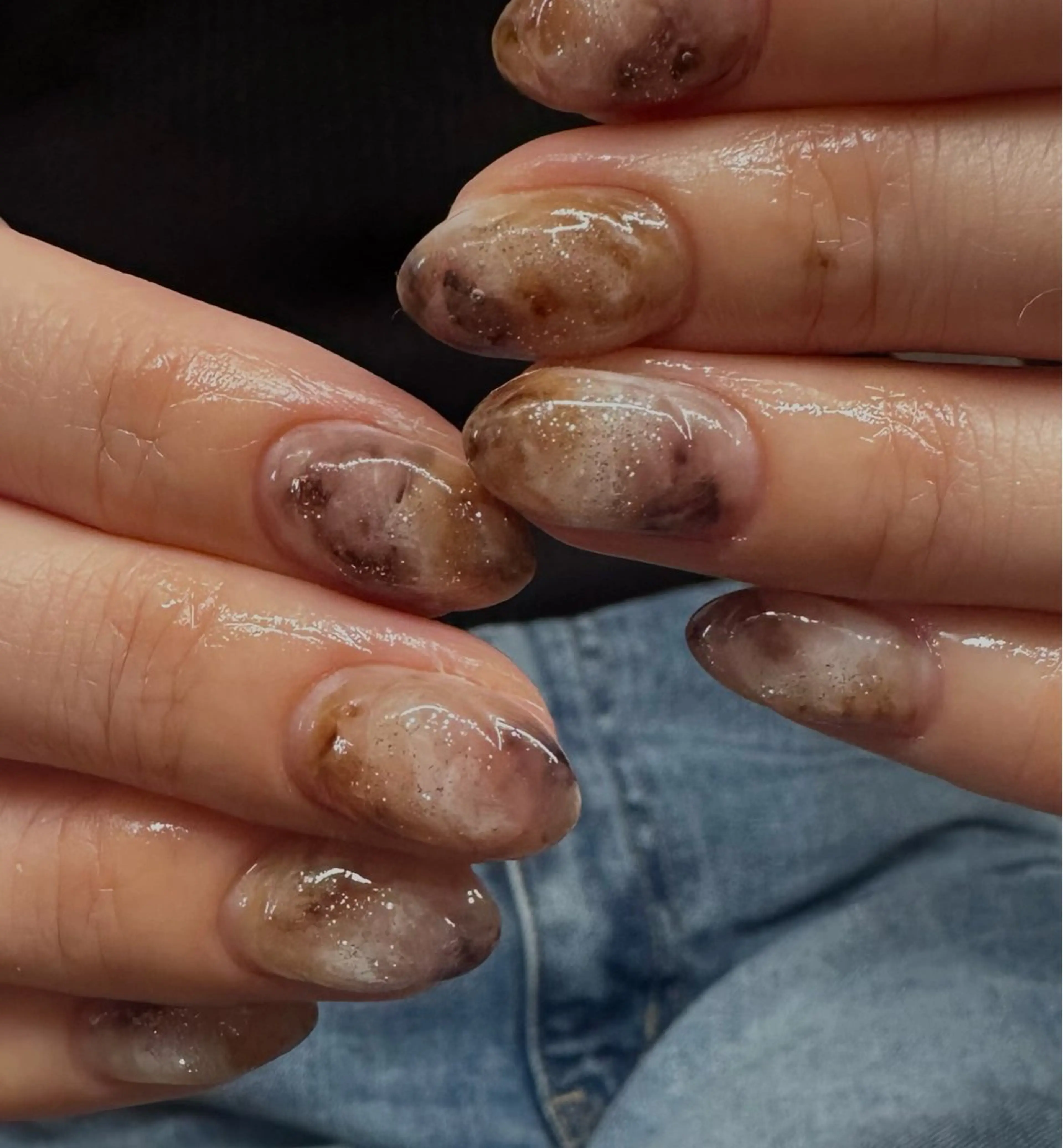 ネイル ニュアンスネイル シンプルネイル ハンドネイル filonnail Yuunaのネイルデザイン