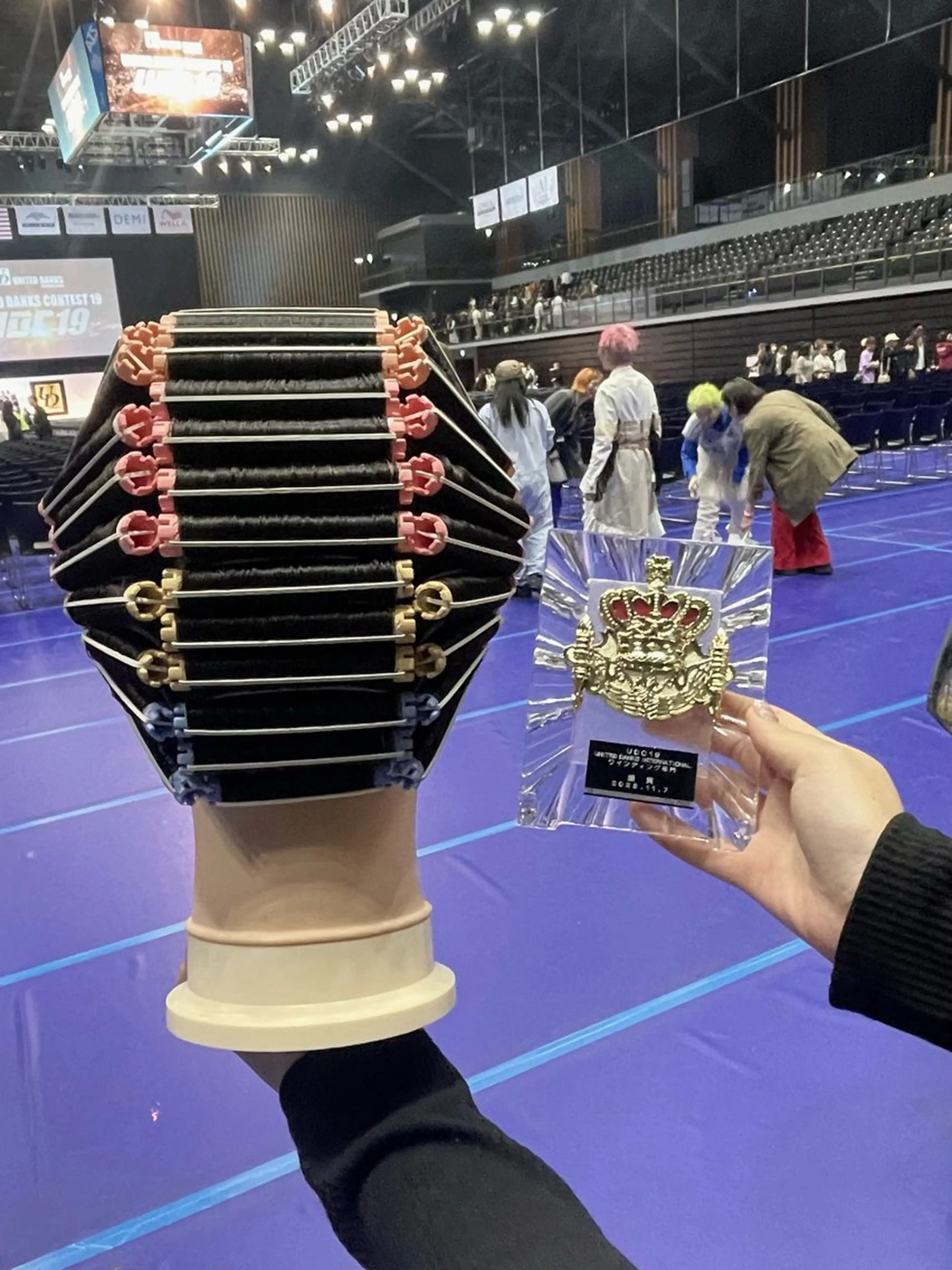 ロング カラー パーマ 髪質改善ストレート /暖色カラー🎀🪞のヘアスタイル