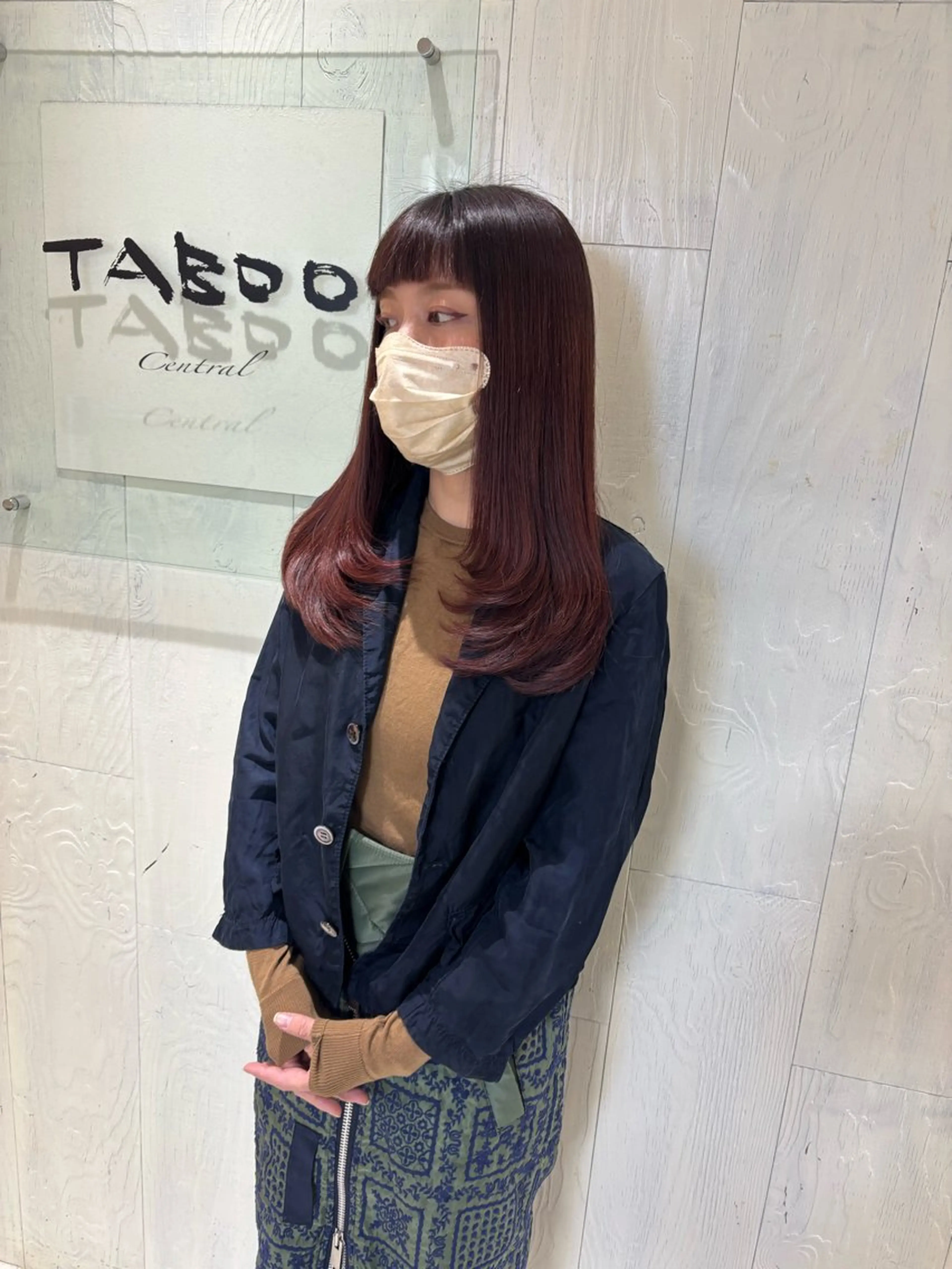 セミロング カット トリートメント yui🥀/ボブ /ブリーチなしカラーのヘアスタイル