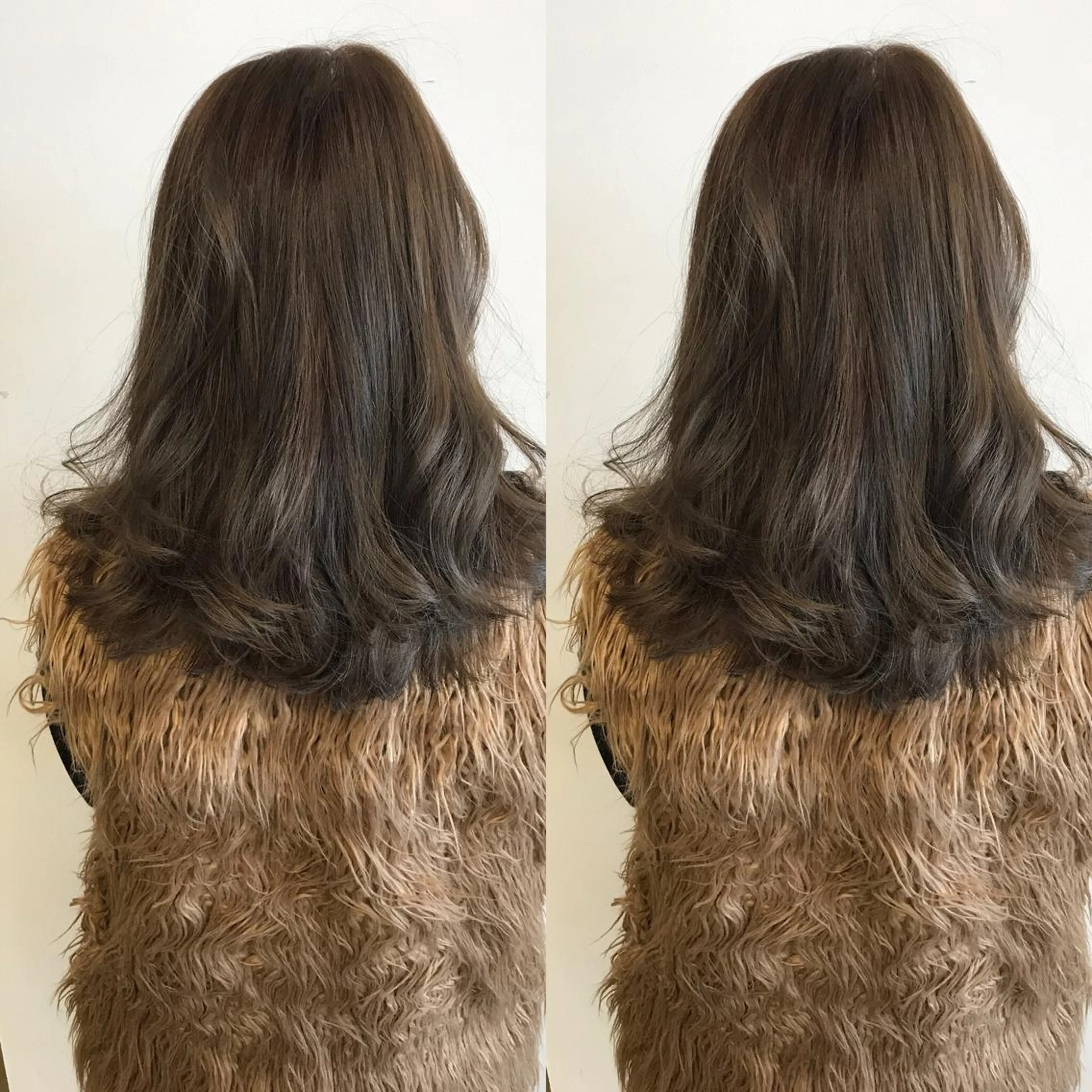 セミロング カラー 透明感カラー ハイライトカラー 外国人風カラー ハイライト デザインカラー🌈 高木リョウのヘアスタイル