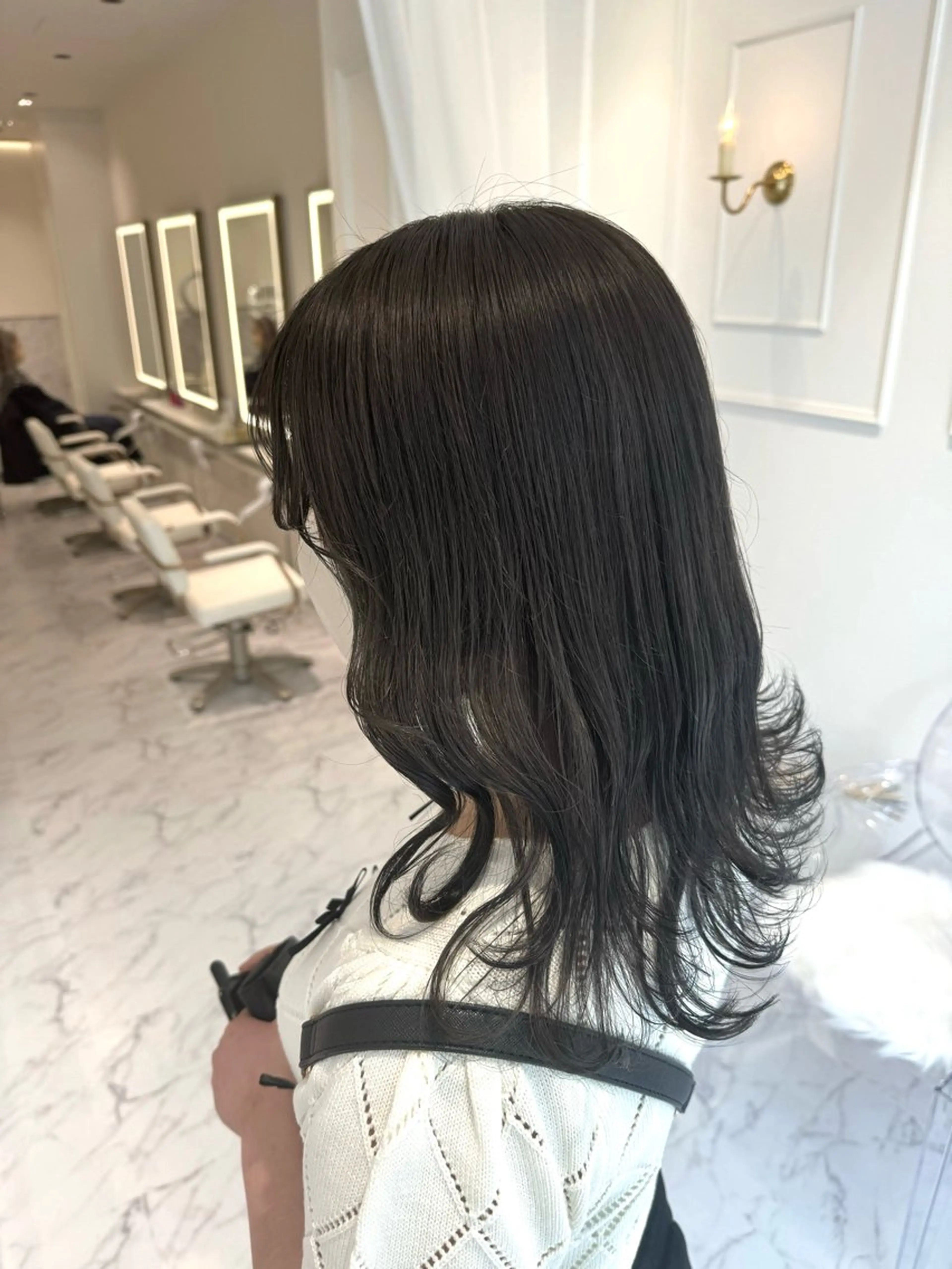 ロング カラー ヘアカラー ParveMix🍀 藤原愛未のヘアスタイル