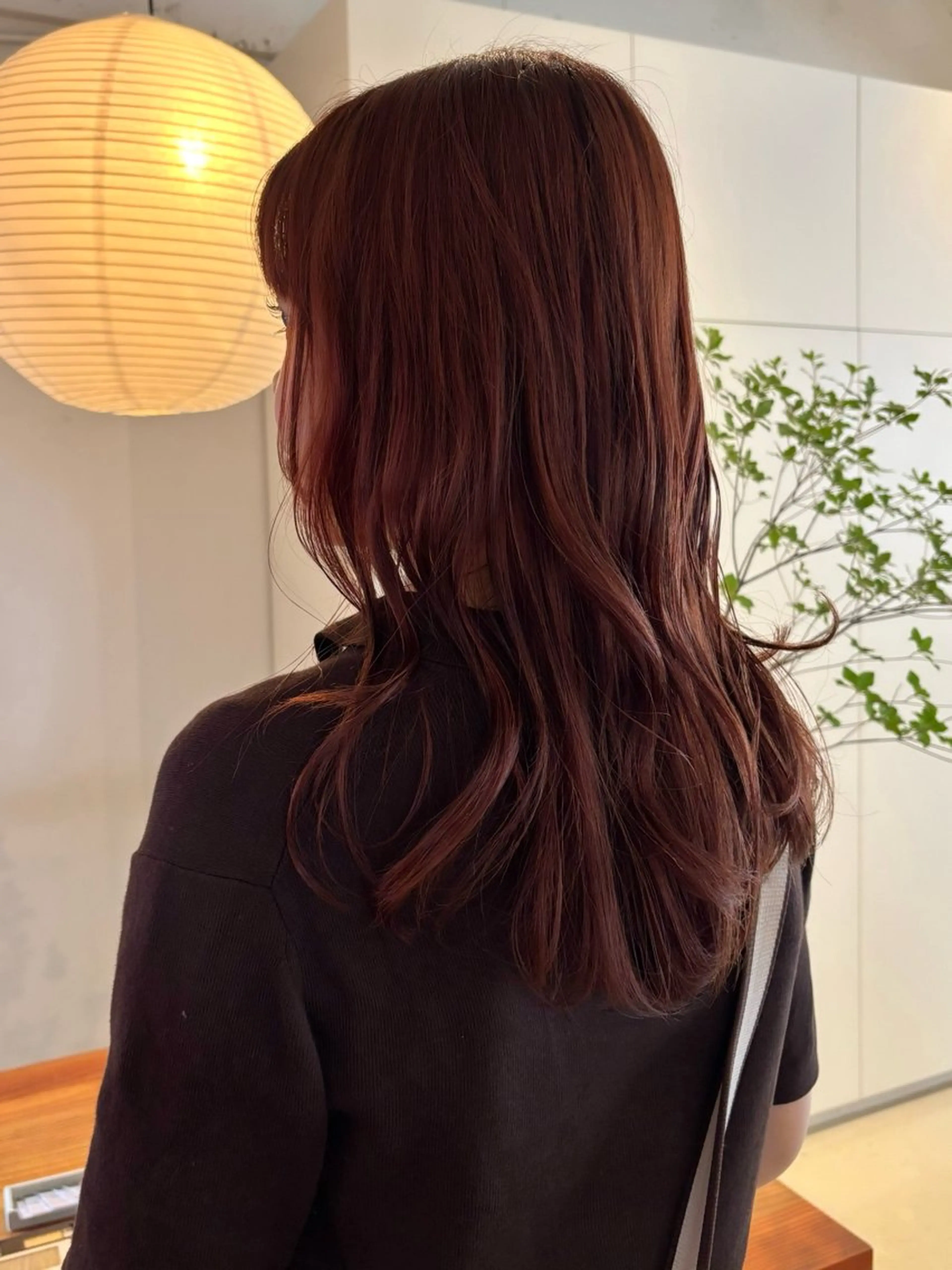 セミロング カット ヘアカラー トリートメント 🍑透明感hair ・NENE🍑のヘアスタイル