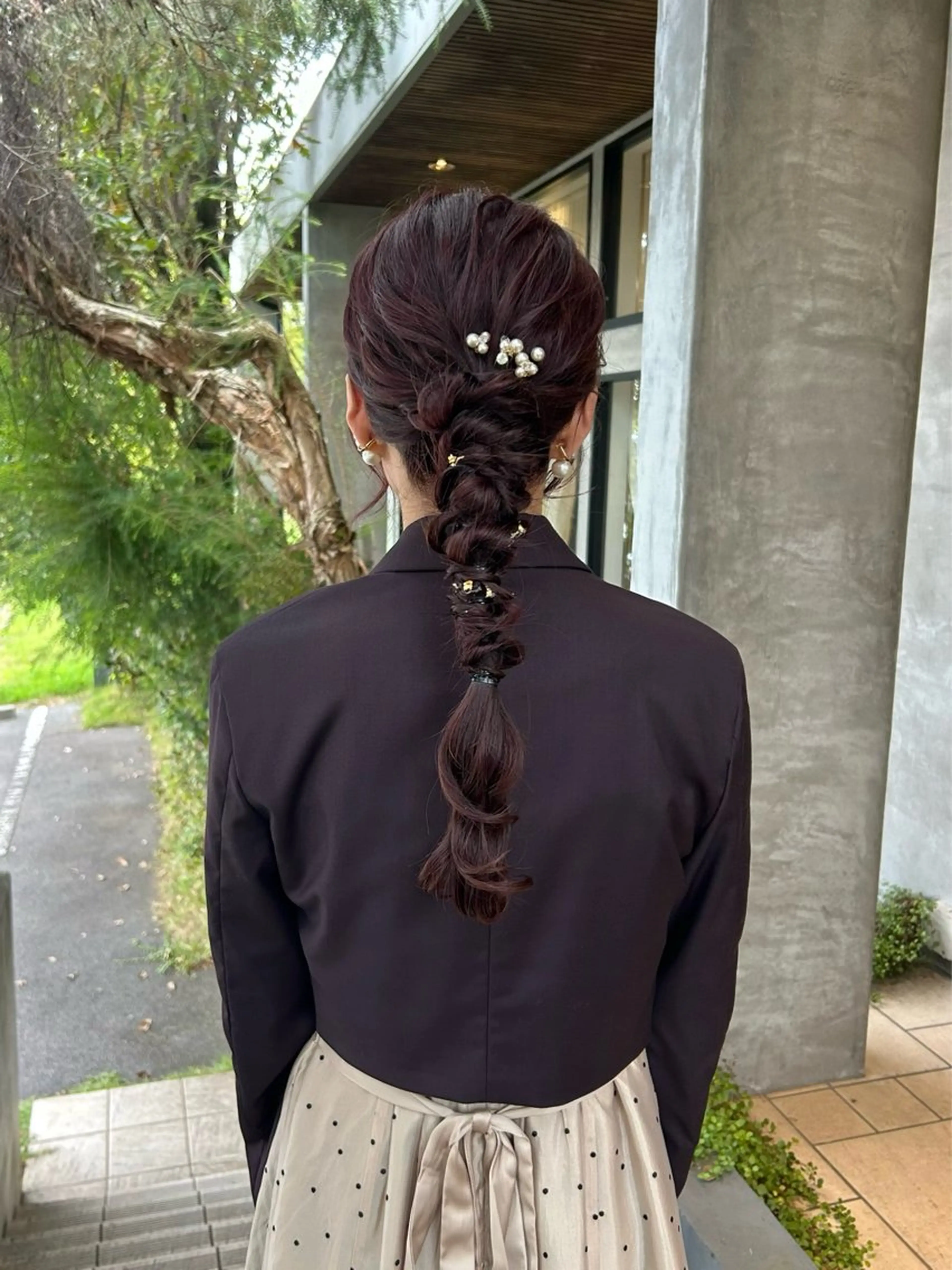 ロング ヘアアレンジ ヘアカラー ヘアセット lapis / soraのヘアスタイル