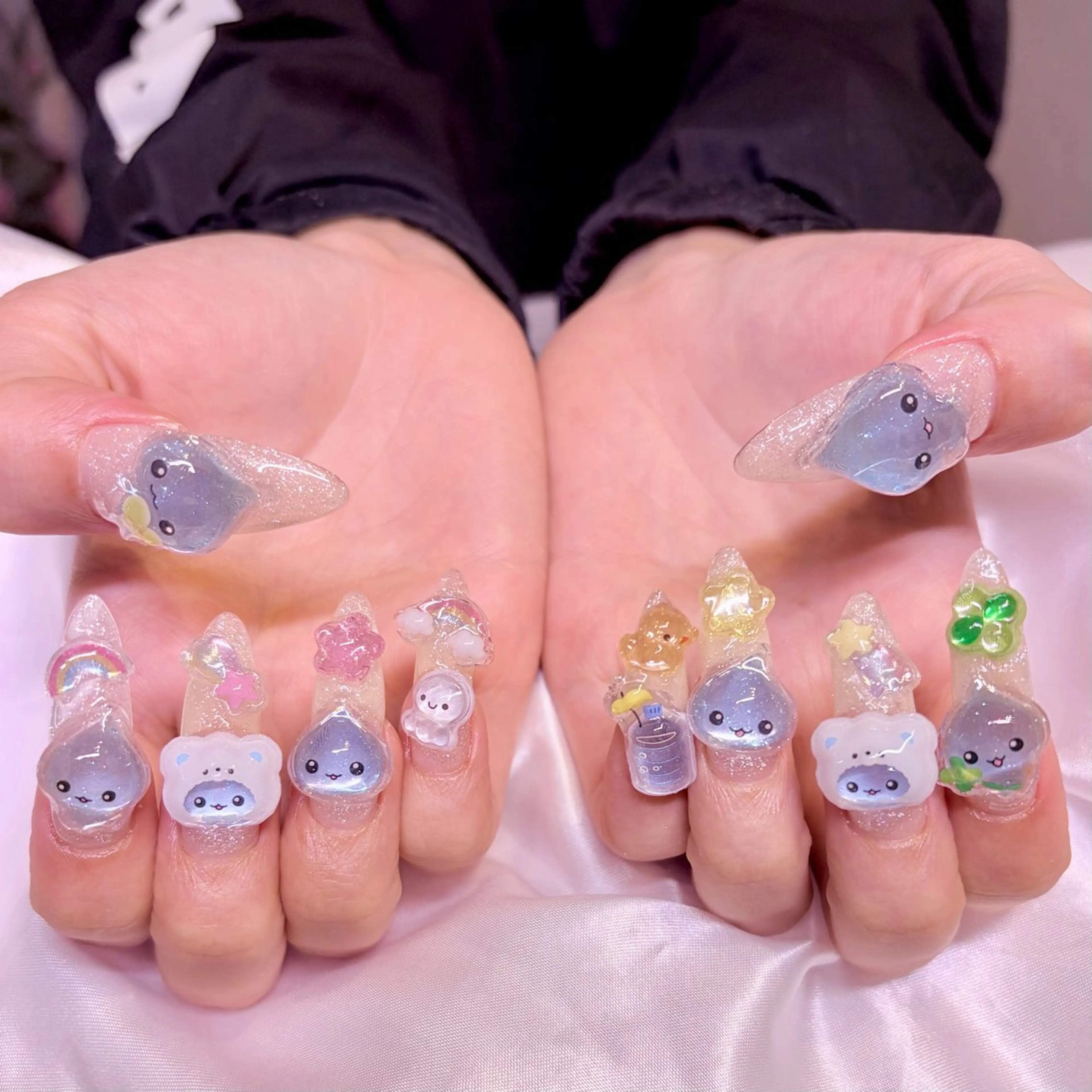 ネイル 持ち込み ハンドネイル nail salon e'mu💐のネイルデザイン