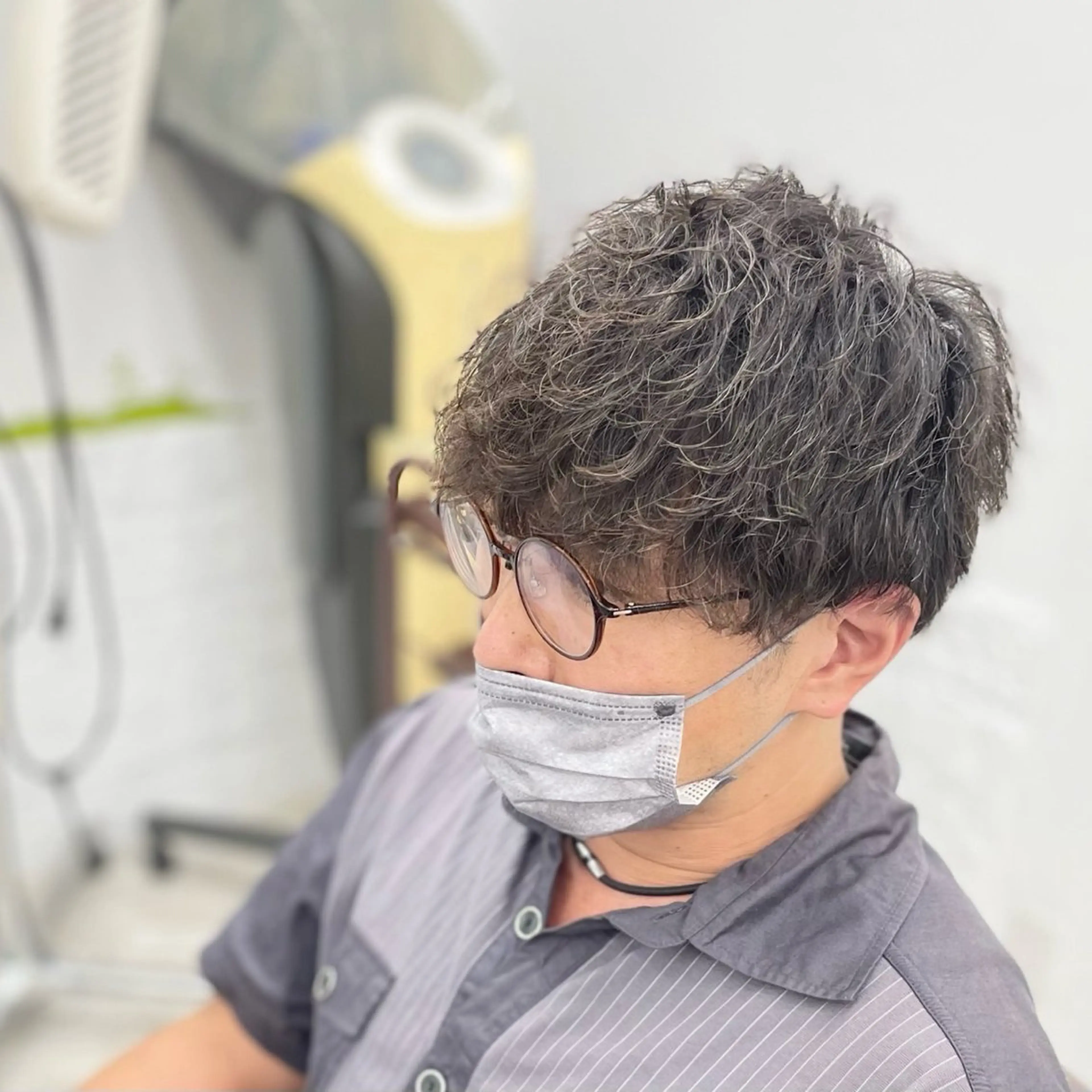 パーマ メンズ 🧸縮毛矯正特化 金澤 彩香🎀のヘアスタイル